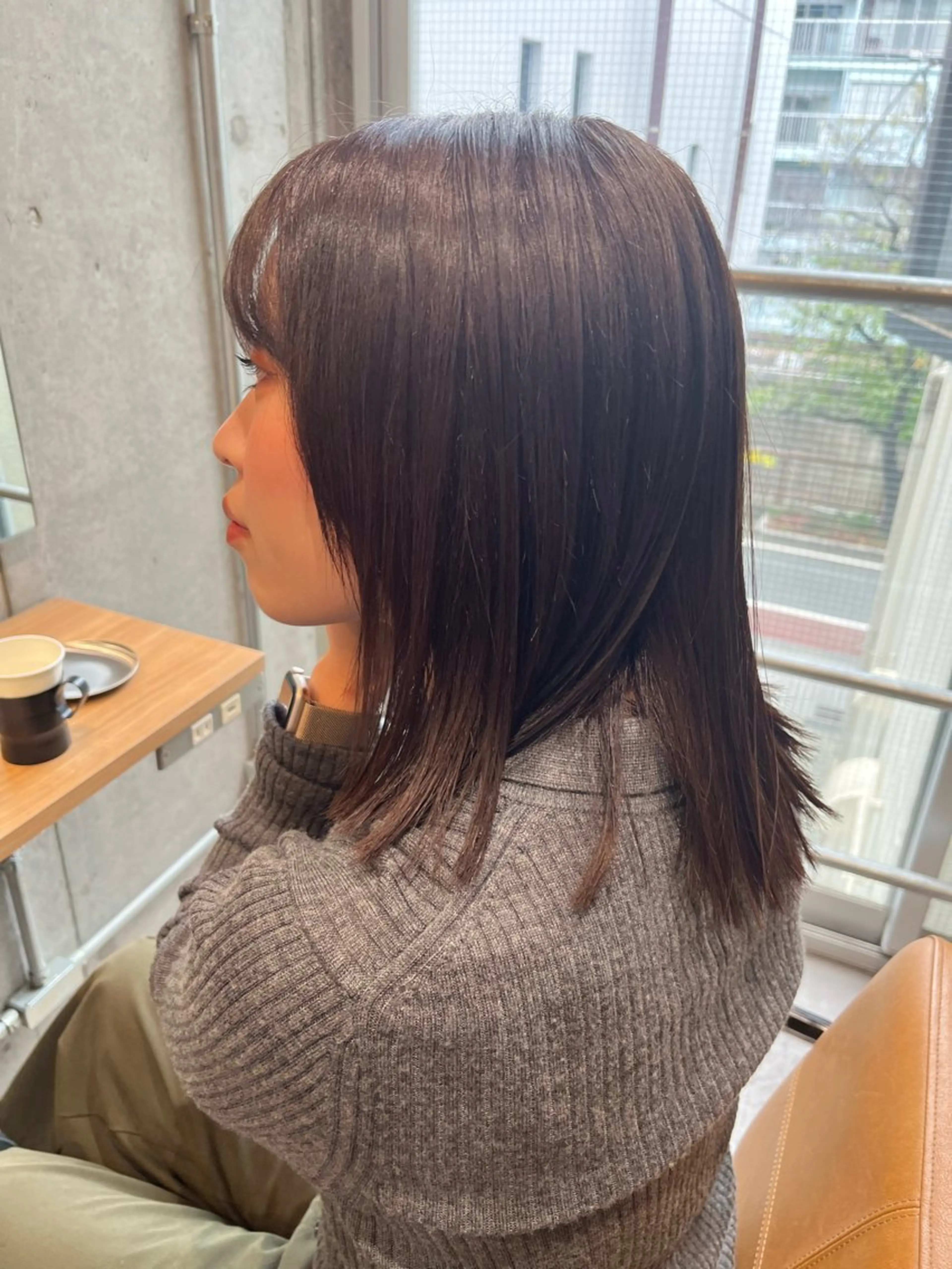 ミディアム カット トリートメント davin中目黒 KATOのヘアスタイル