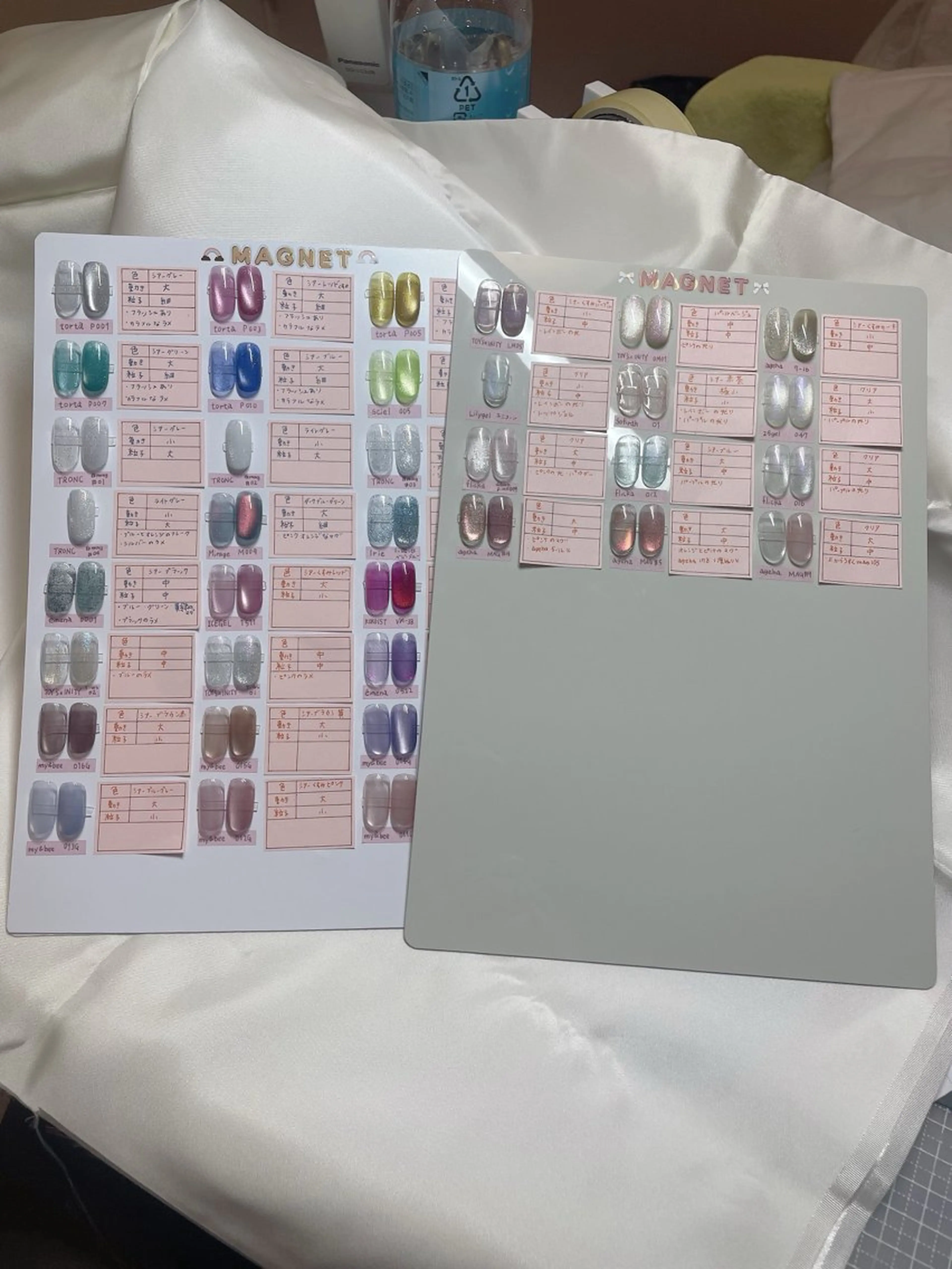 ネイル マグネットネイル 後藤 ももえのネイルデザイン