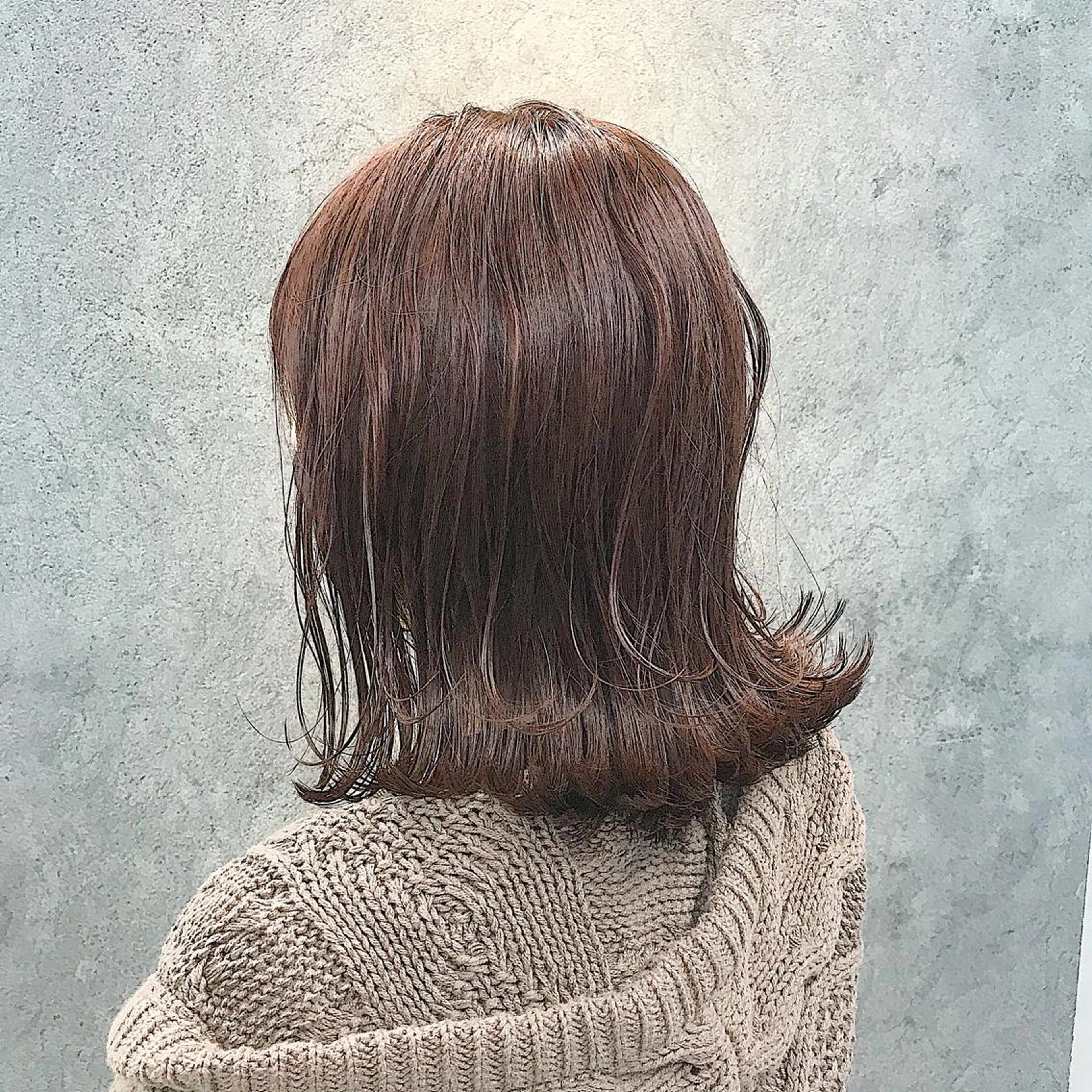 ミディアム カット ヘアカラー トリートメント 所渉/韓国レイヤー /ウルフカットのヘアスタイル
