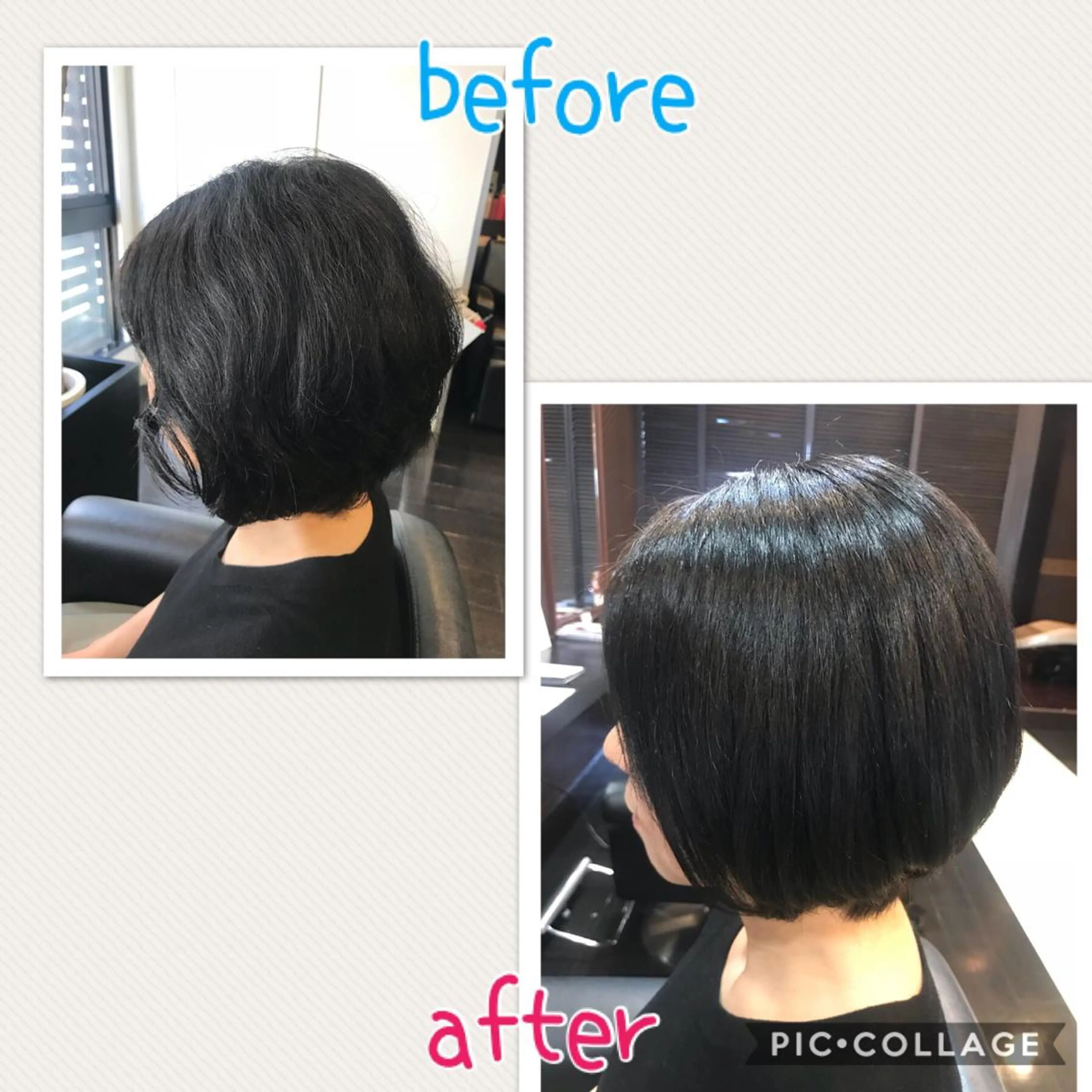 ショート 縮毛矯正 カット 縮毛矯正 藤本 麻衣のヘアスタイル