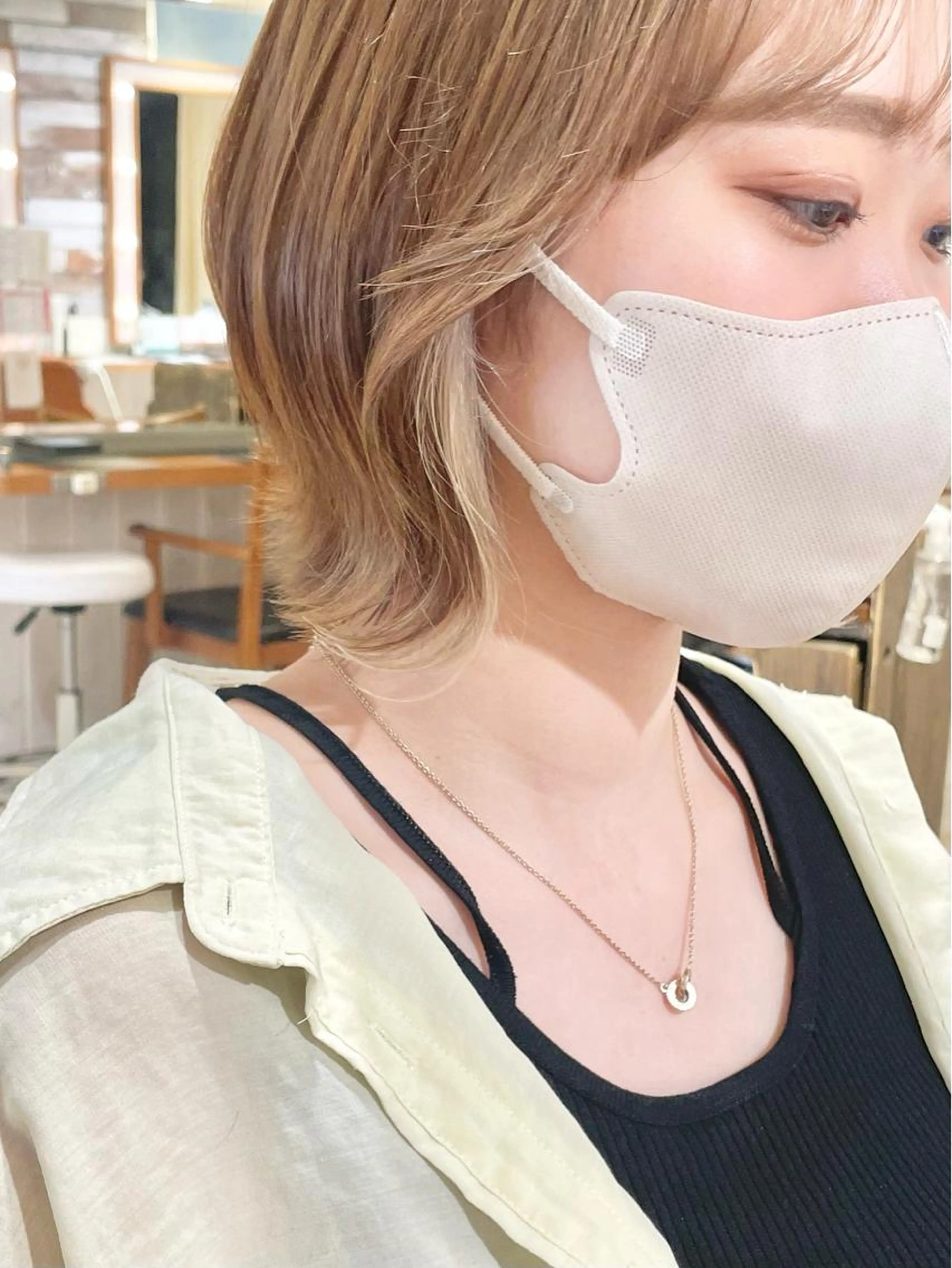 ❤️SNS映え❤️イヤリングカラーorインナーカラー+全体カラーの写真