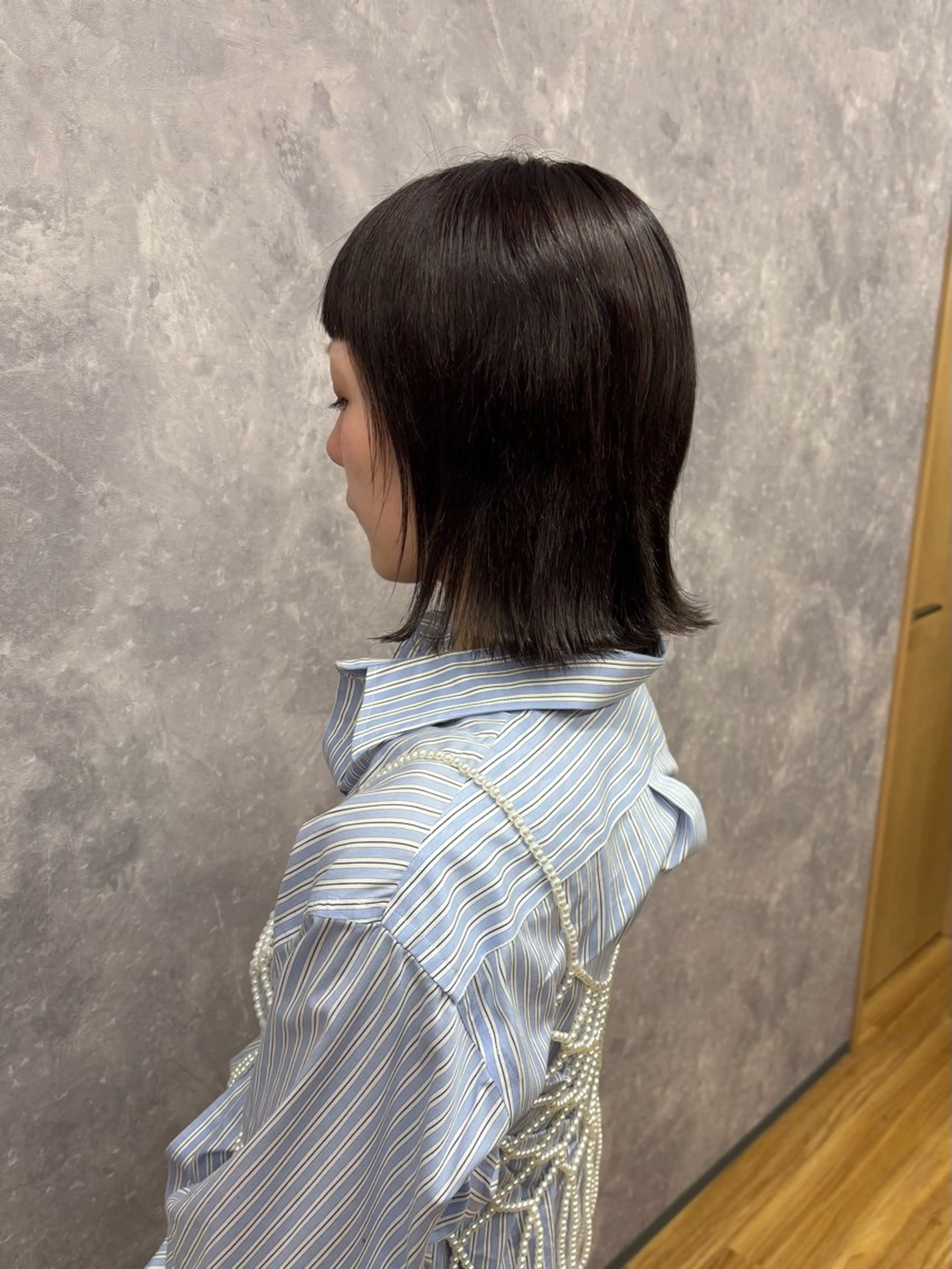 ミディアム カラー 透明感カラー mai/天神美容室 【レディースカット】のヘアスタイル