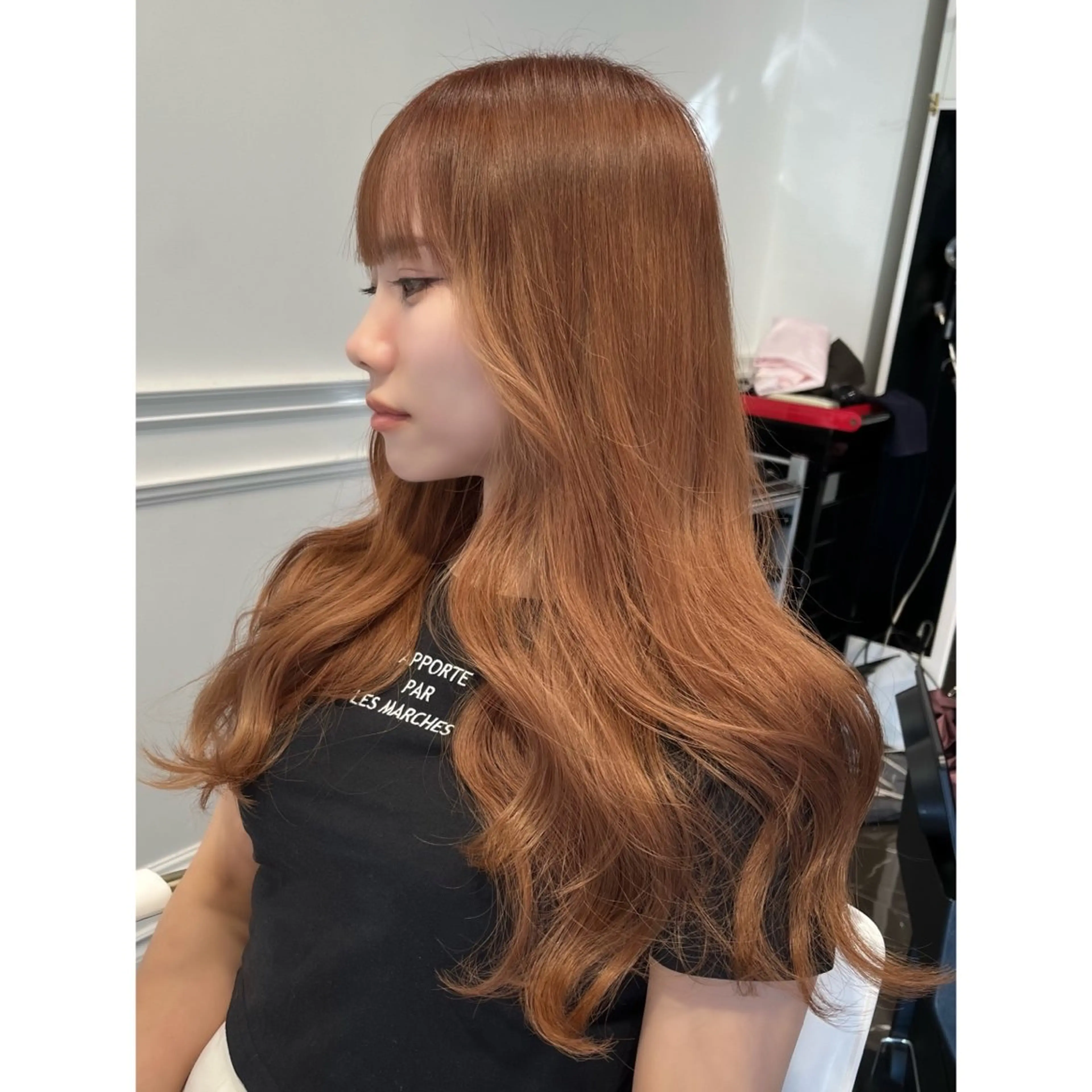 ロング カラー ブリーチ ヘアカラー miyu /トレンド カラー×艶髪のヘアスタイル