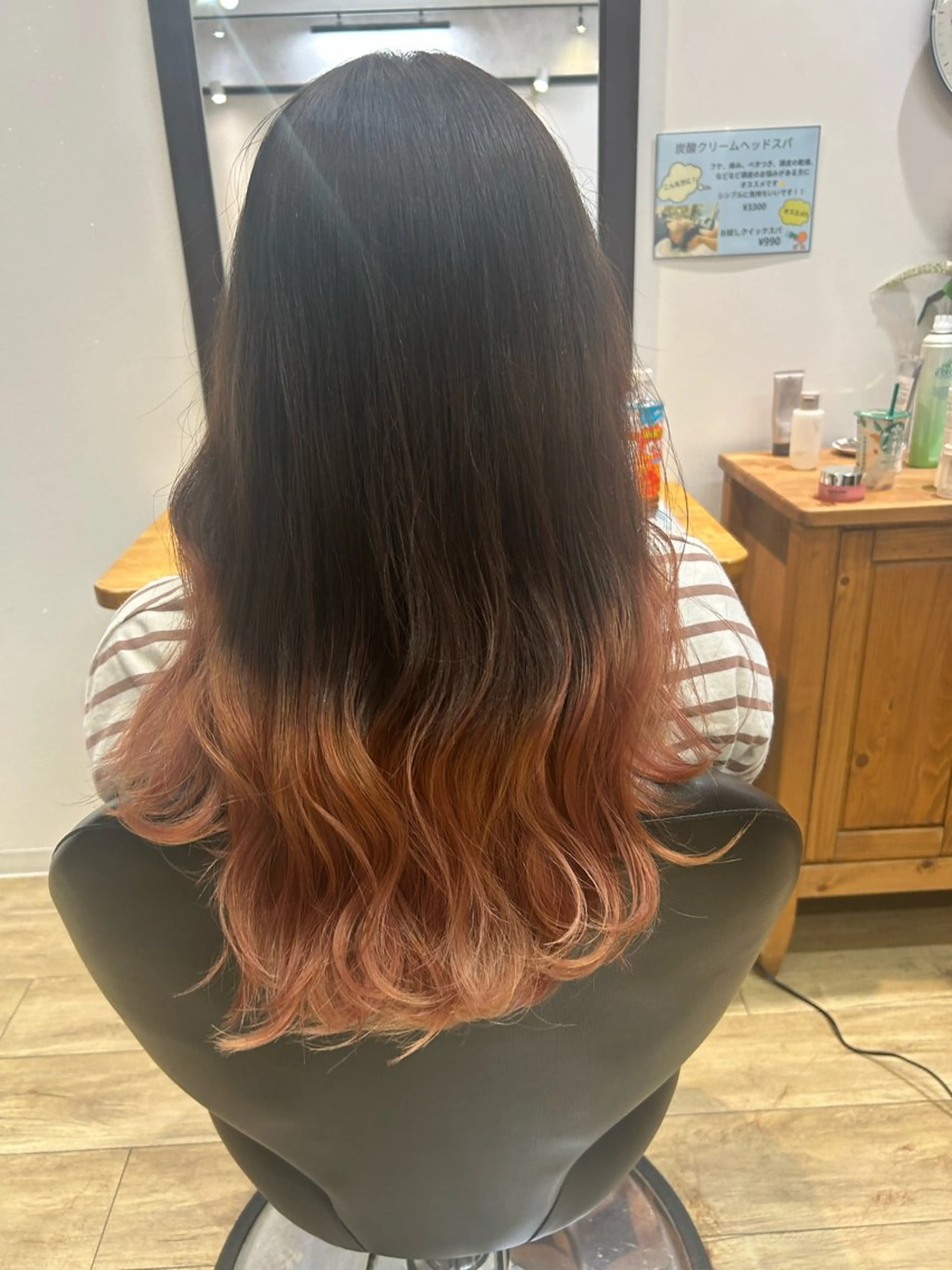 【4月🌸月曜】カット+全頭ブリーチ+カラー＋TRの写真