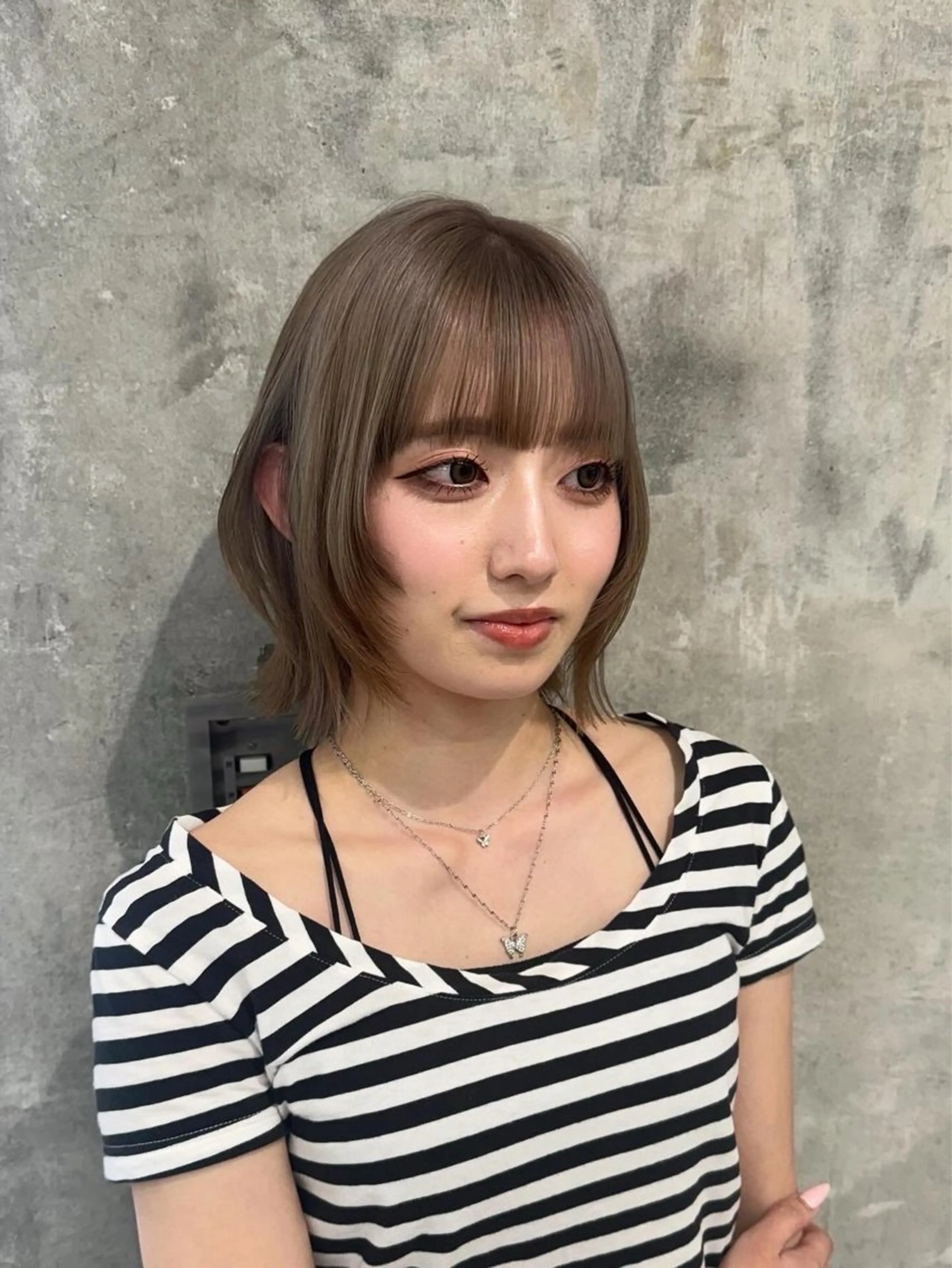 カラー 韓国ヘア AINA🐱のヘアスタイル