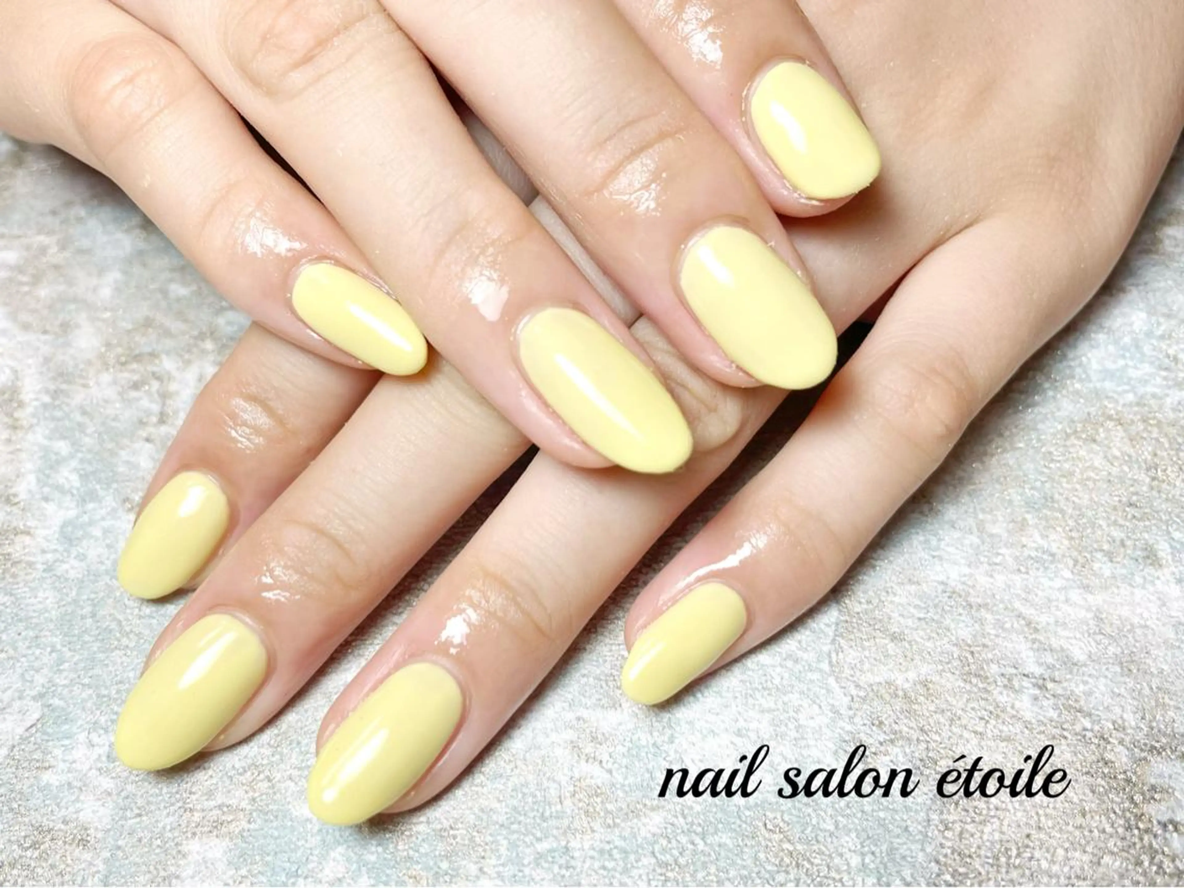 ネイル アートネイル ジェルネイル ワンカラーネイル パステルネイル シンプルネイル ハンドネイル nail salon étoileのネイルデザイン