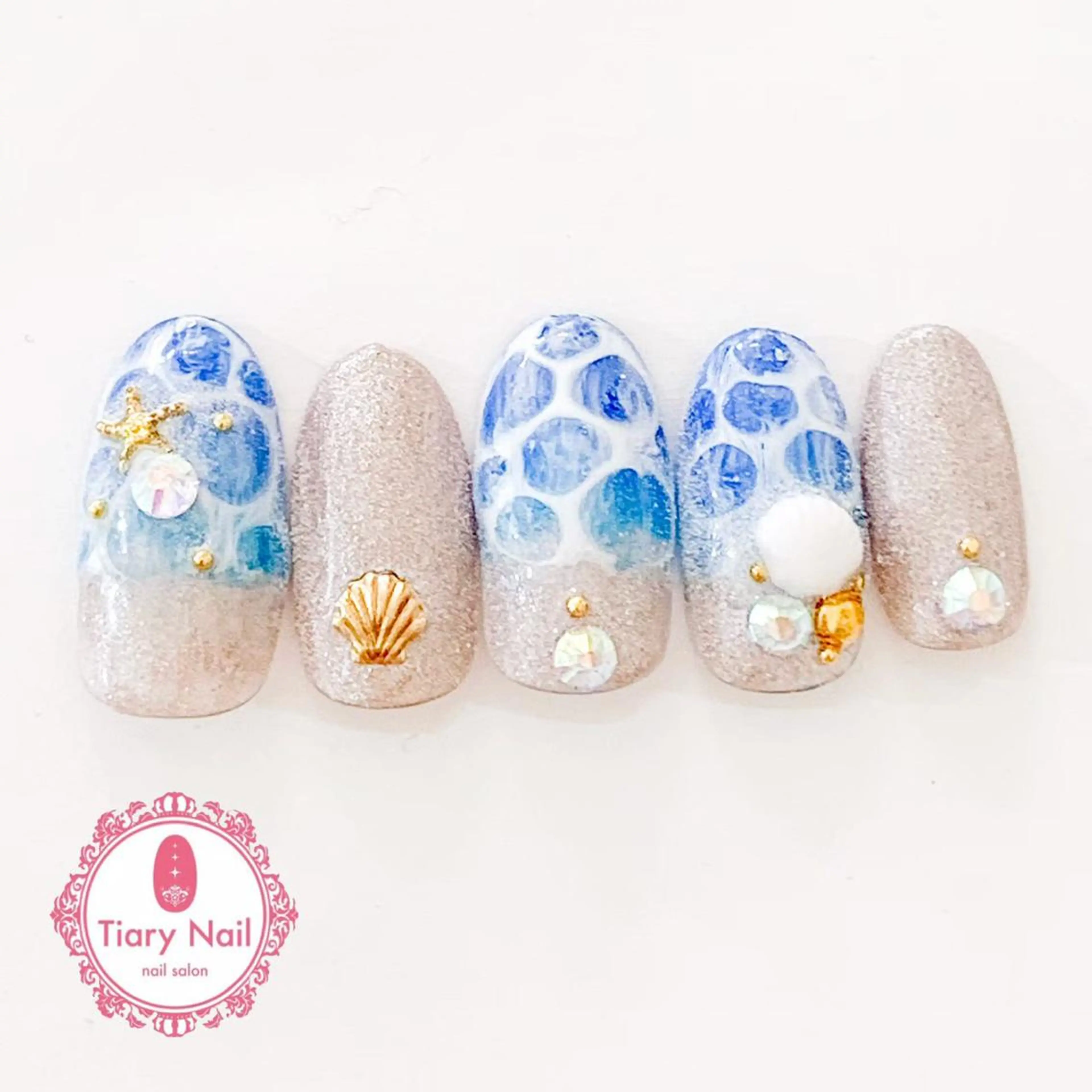 ネイル 桜ネイル 長さ出し オフィスネイル スカルプネイル シンプルネイル 💗🪽Tiary Nail🪽💗のネイルデザイン