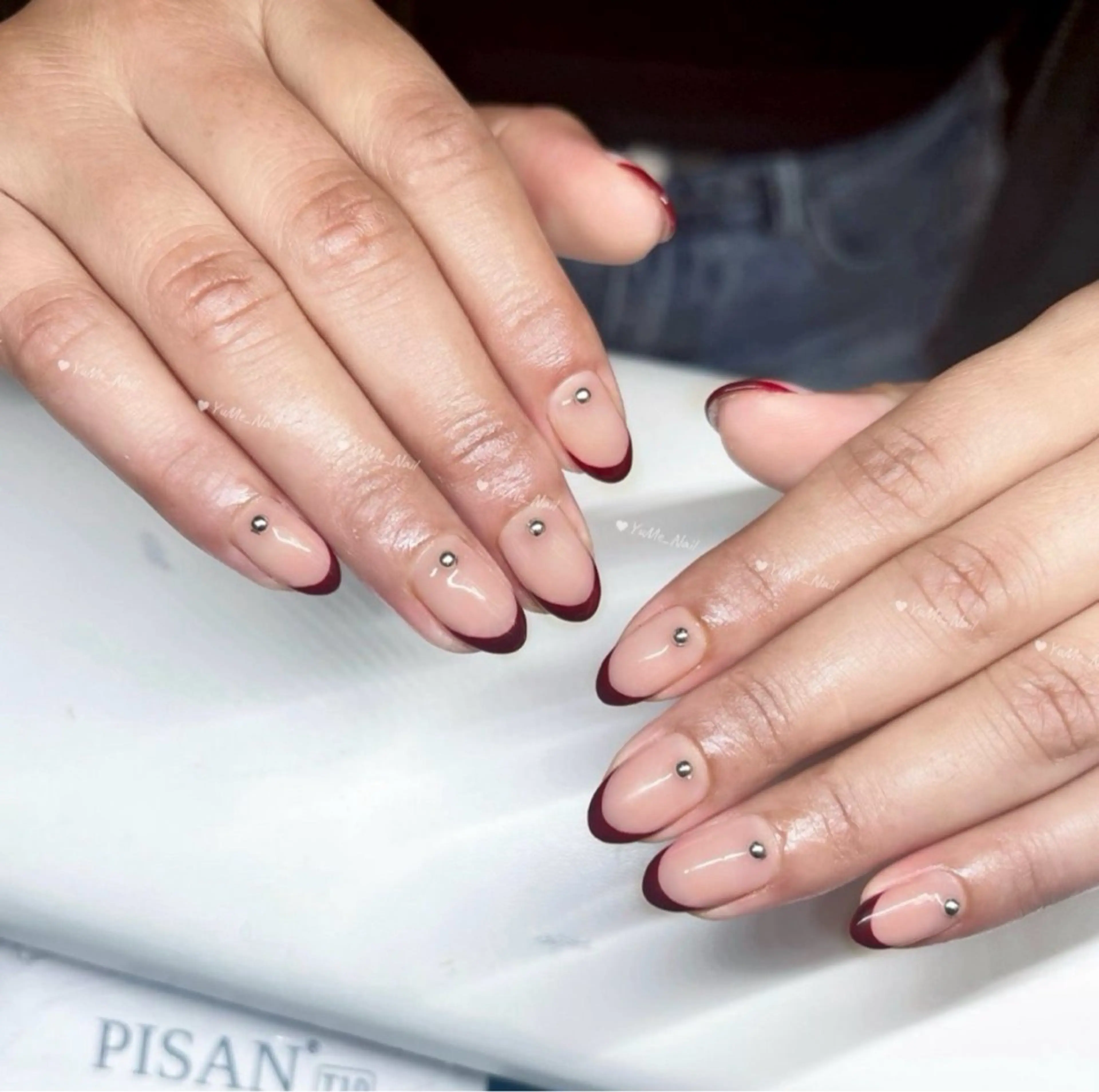 【オフなし】フレンチネイルの写真