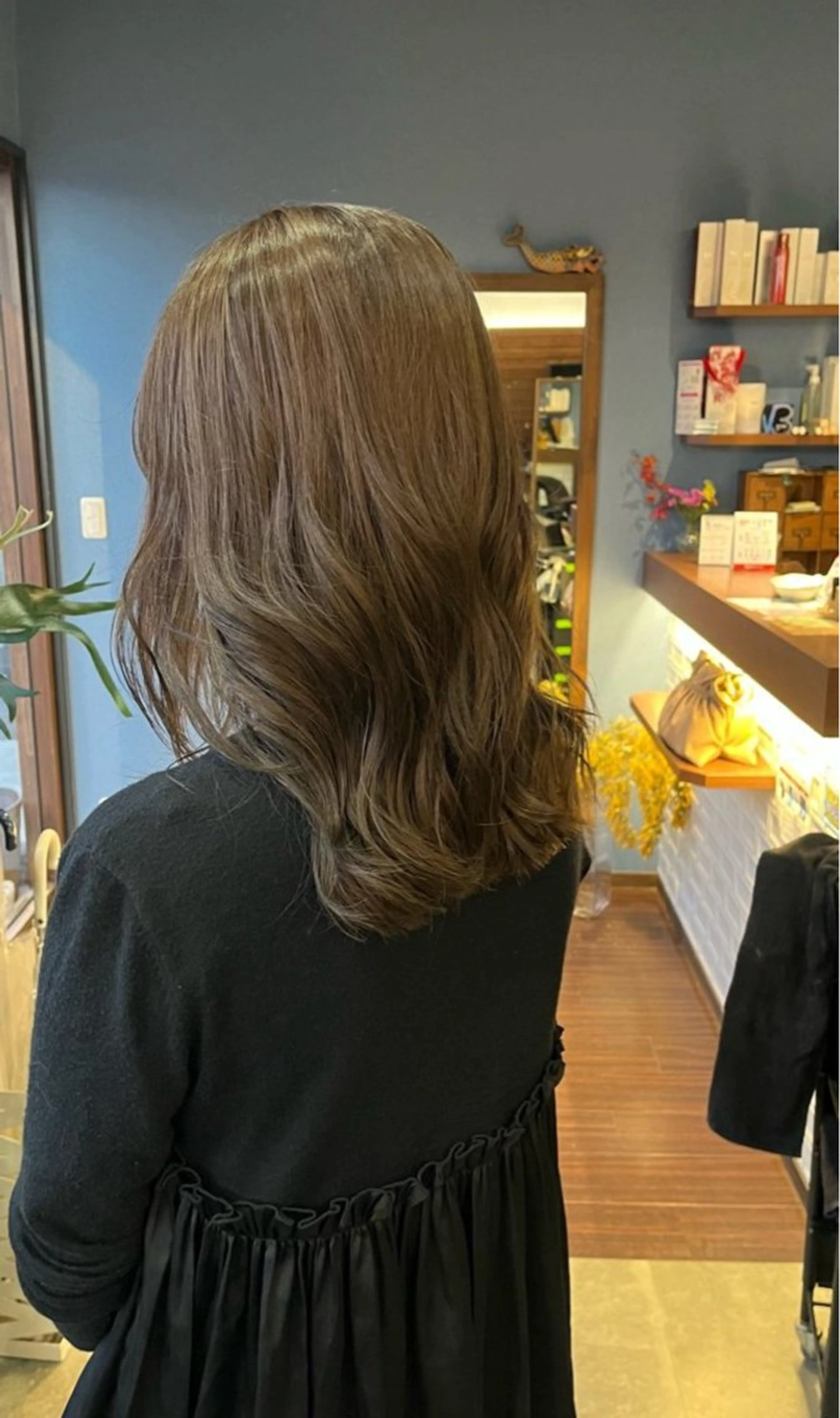 ミディアム カラー 🌼kubu🍀 Minami🌼のヘアスタイル