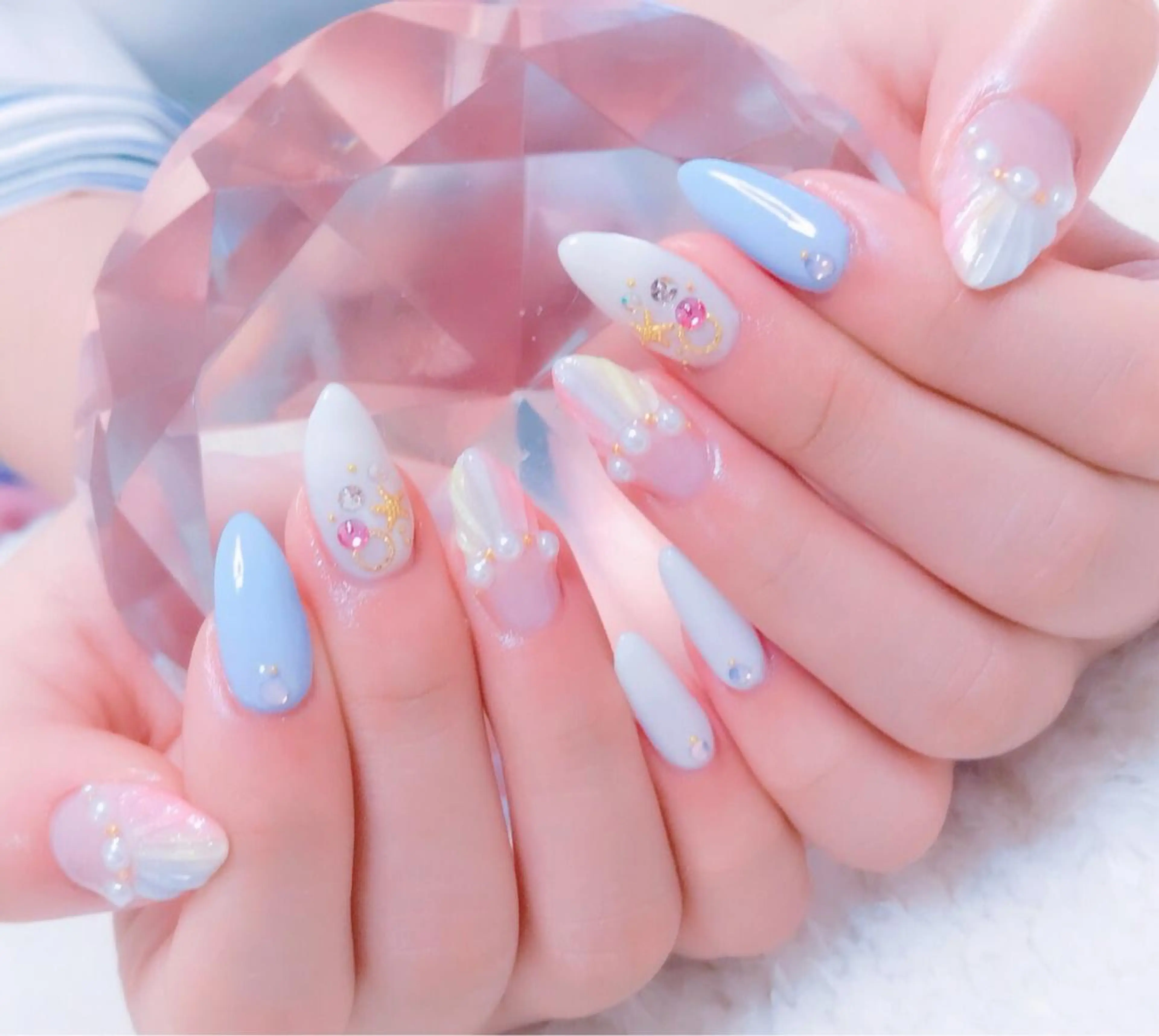 ネイル 🩵池袋heart nail🩵のネイルデザイン