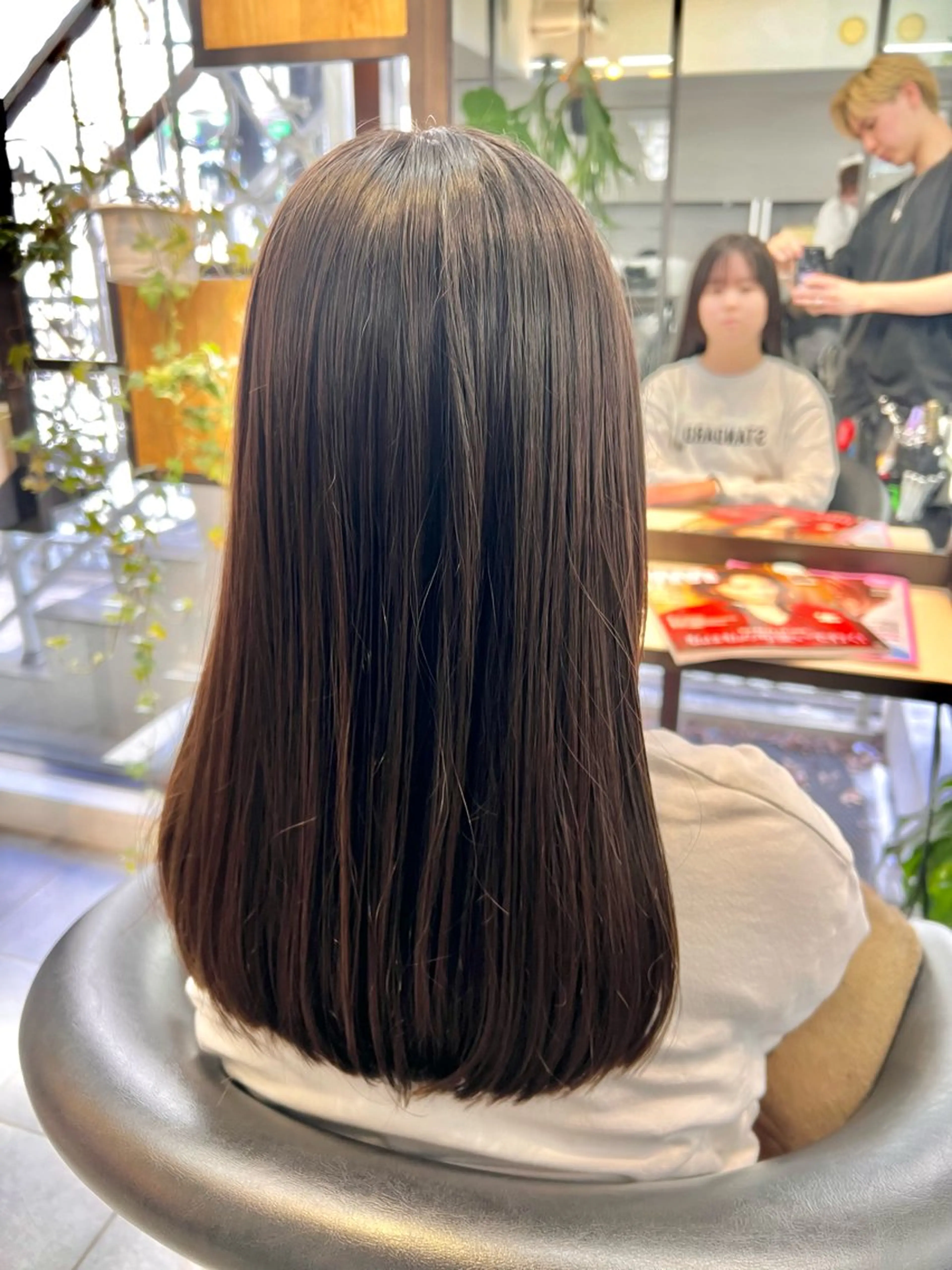 カット＋TOKIOの縮毛矯正の写真