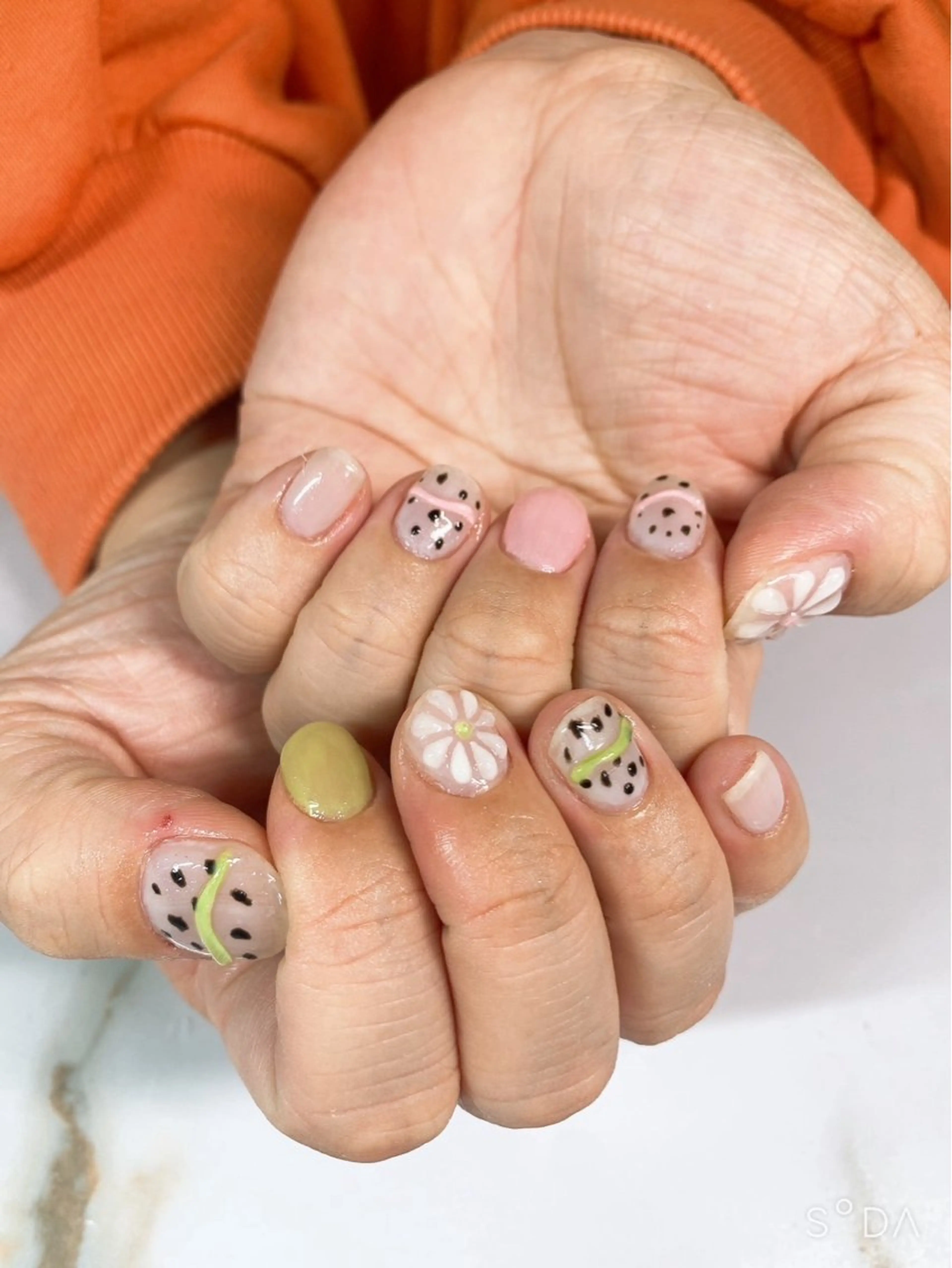 ネイル 持ち込み nail salon pomaikaiのネイルデザイン