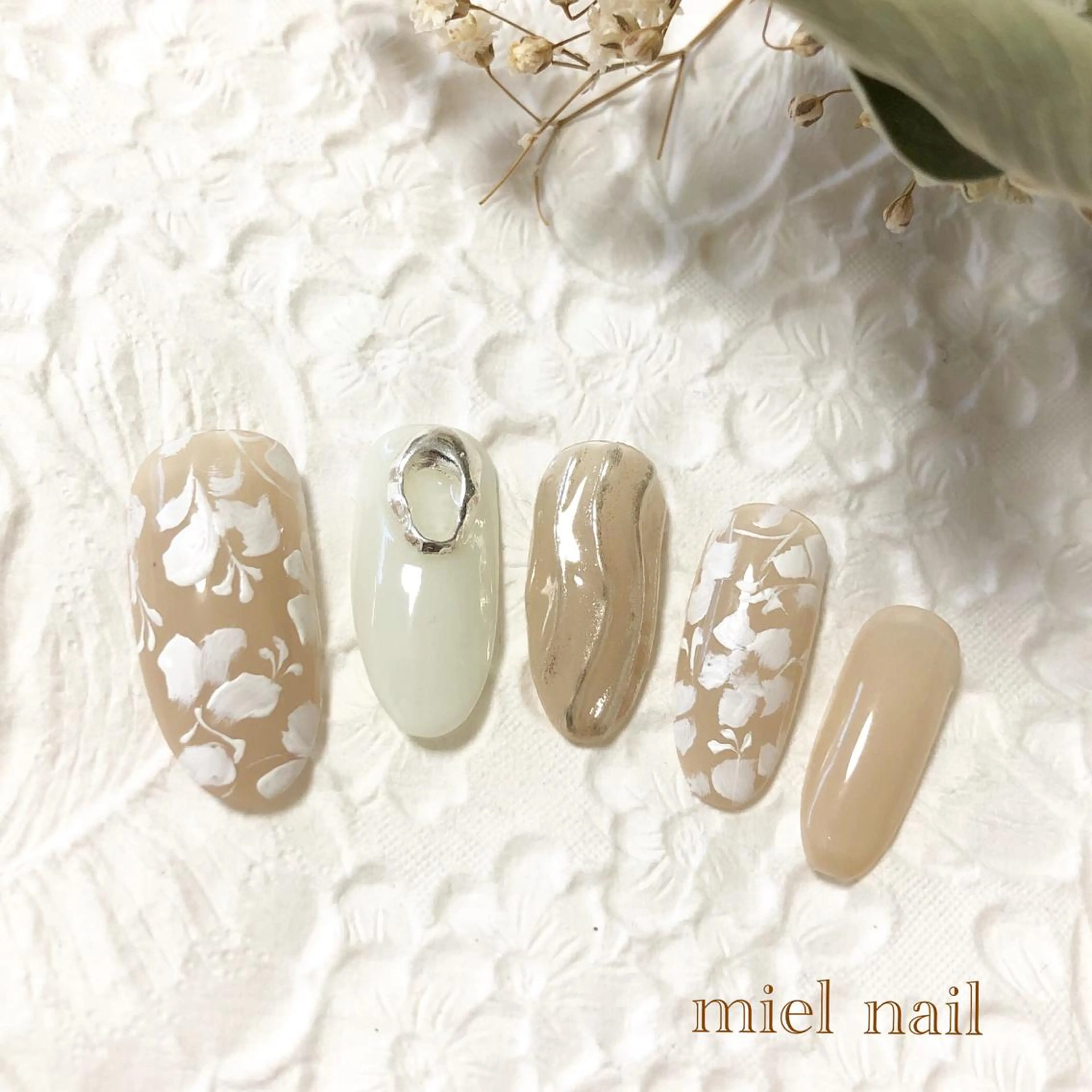 ネイル ハンドネイル miel nailのネイルデザイン
