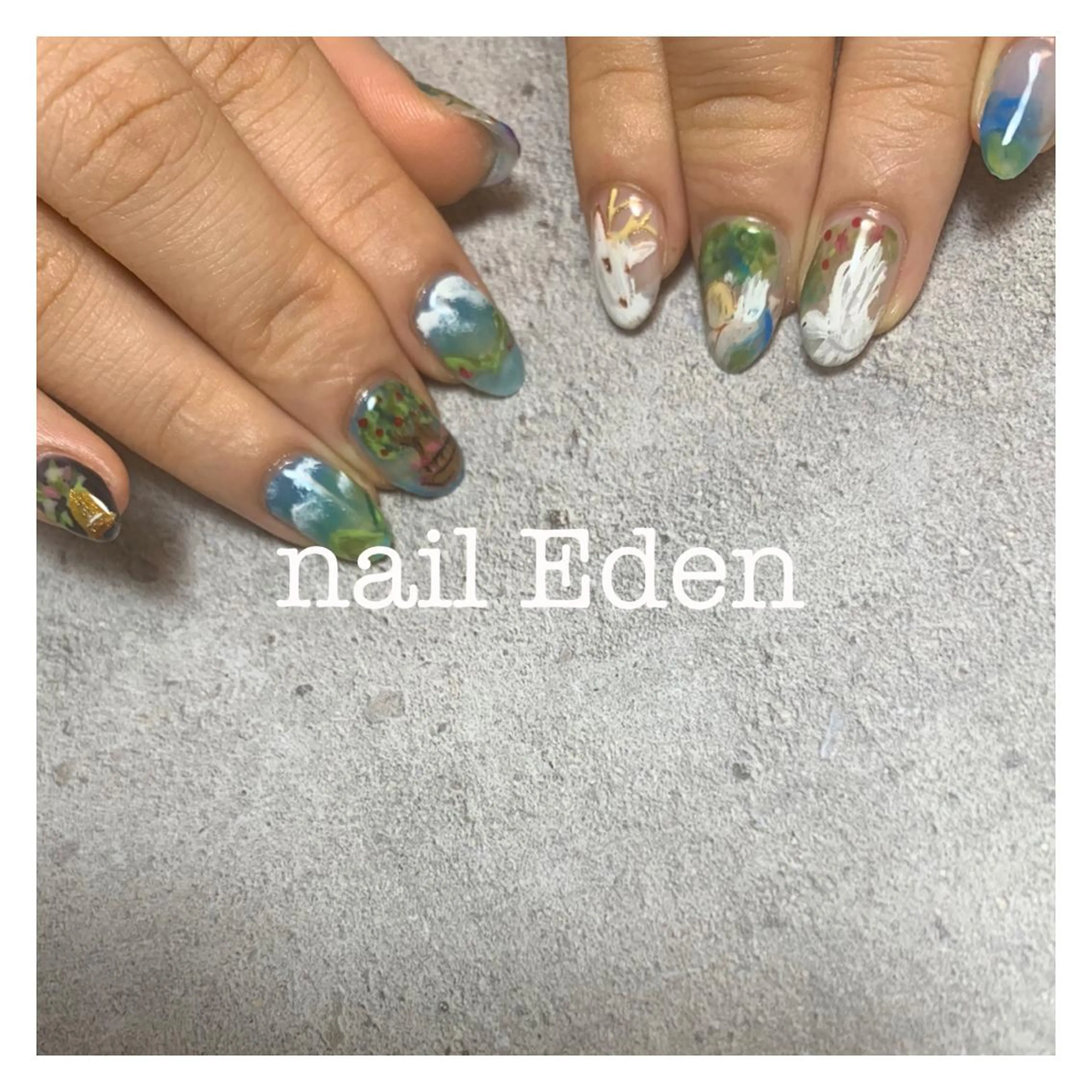 ネイル Eden　private nail saron所属・Eden ♾️のネイルデザイン