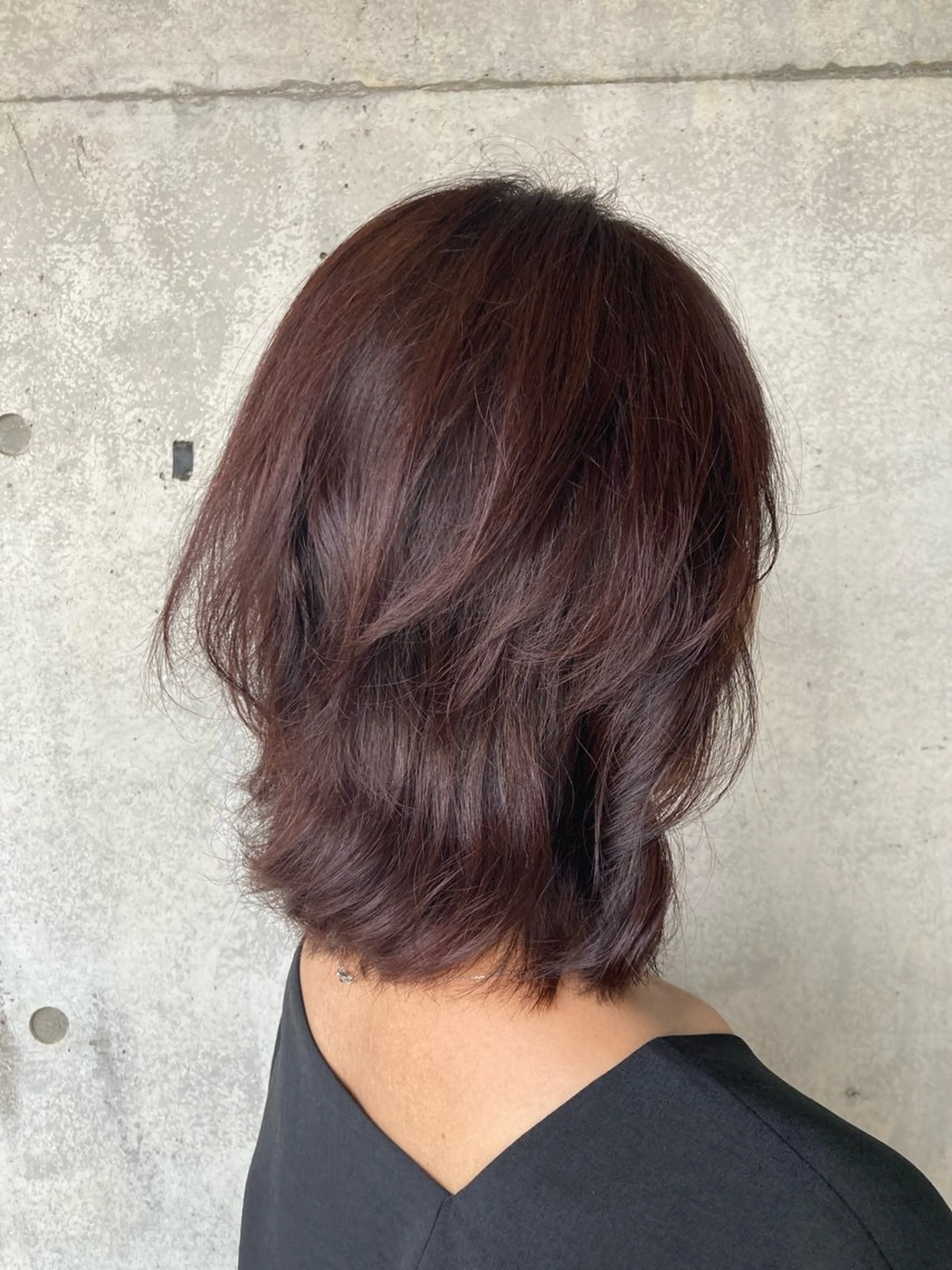 ミディアム カット ヘアカラー 🌙似合わせ専門 照井🌙のヘアスタイル