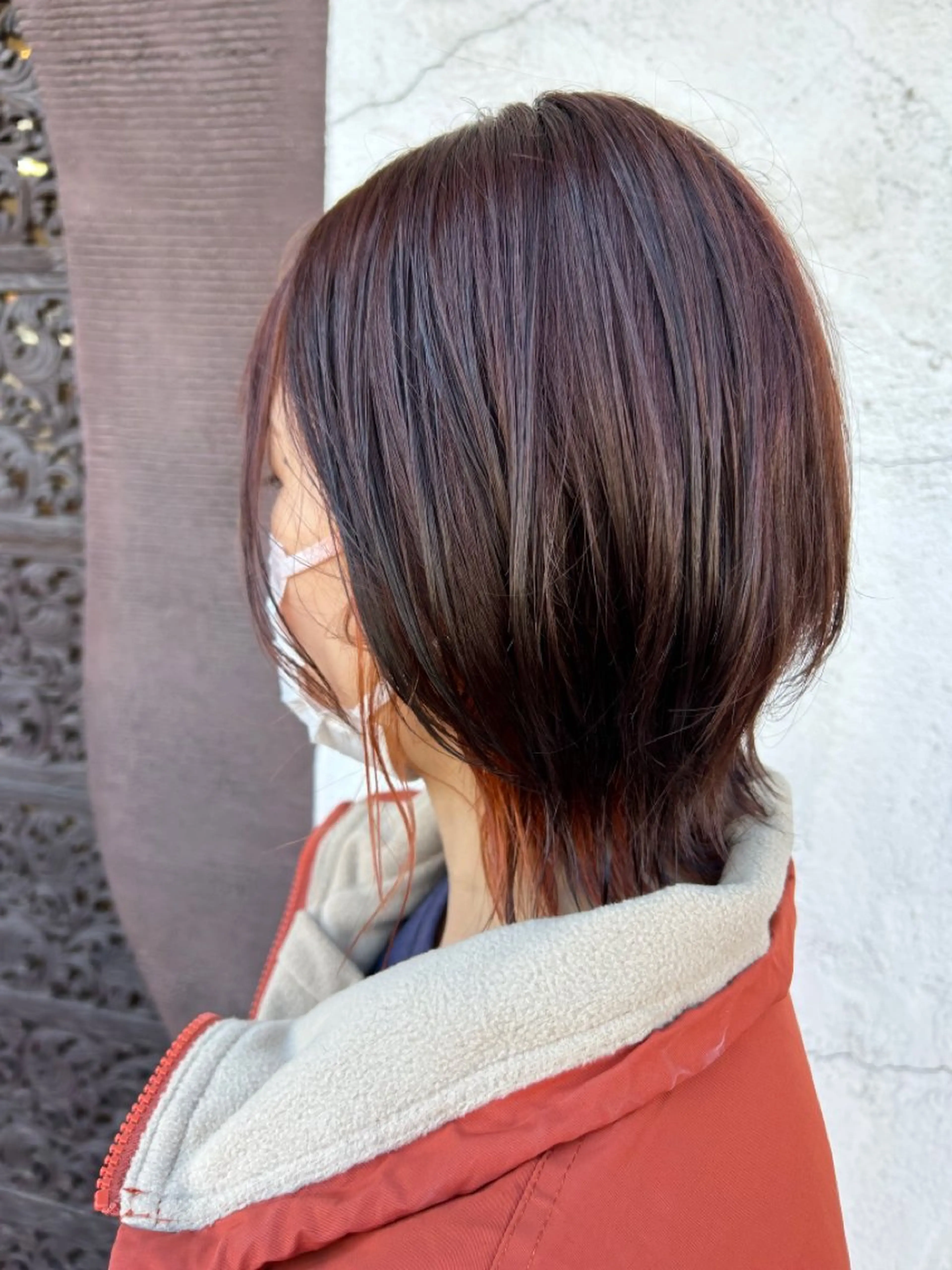 カラー 篠原 ゆうかのヘアスタイル