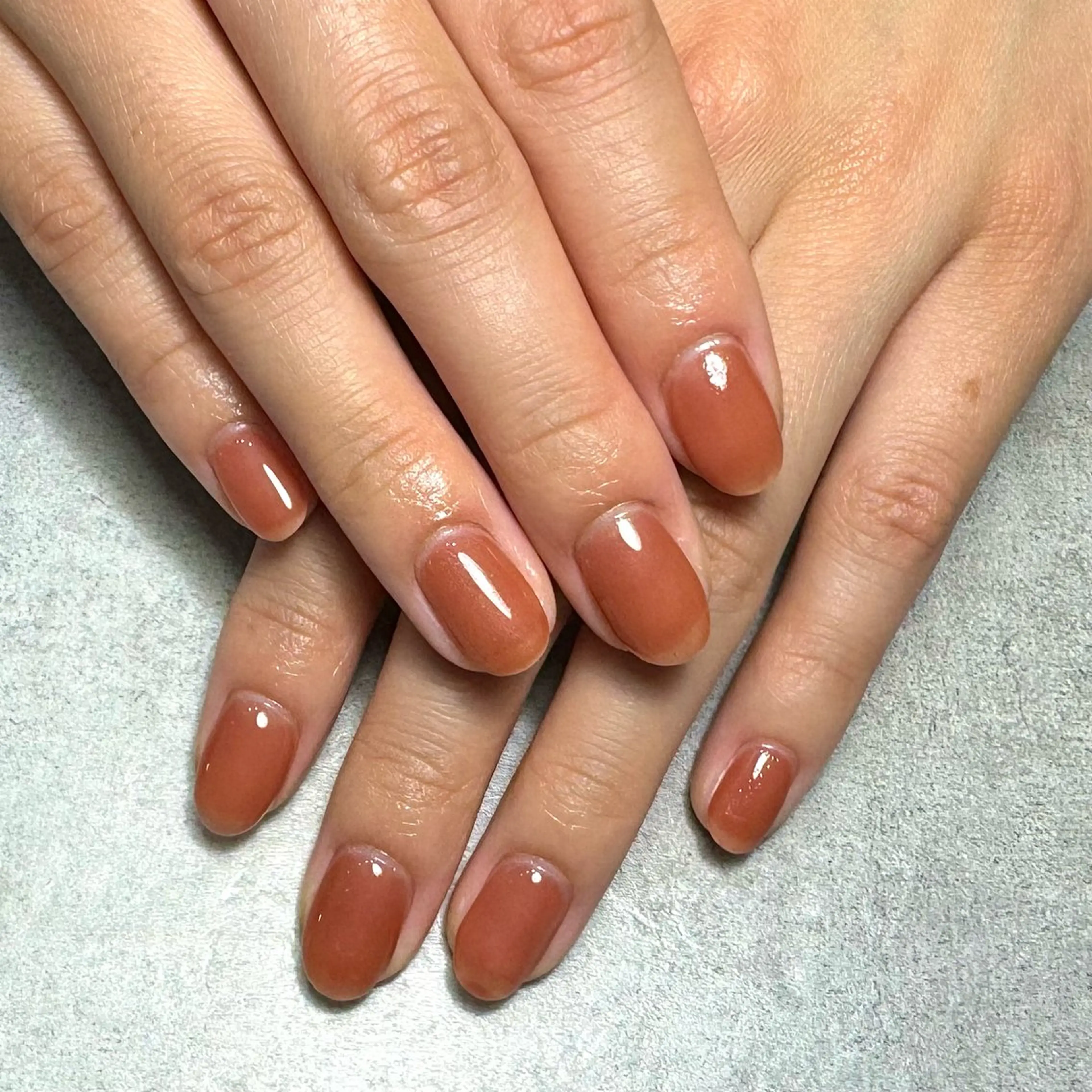 ネイル ワンカラーネイル MERKABA／ 坂本のネイルデザイン