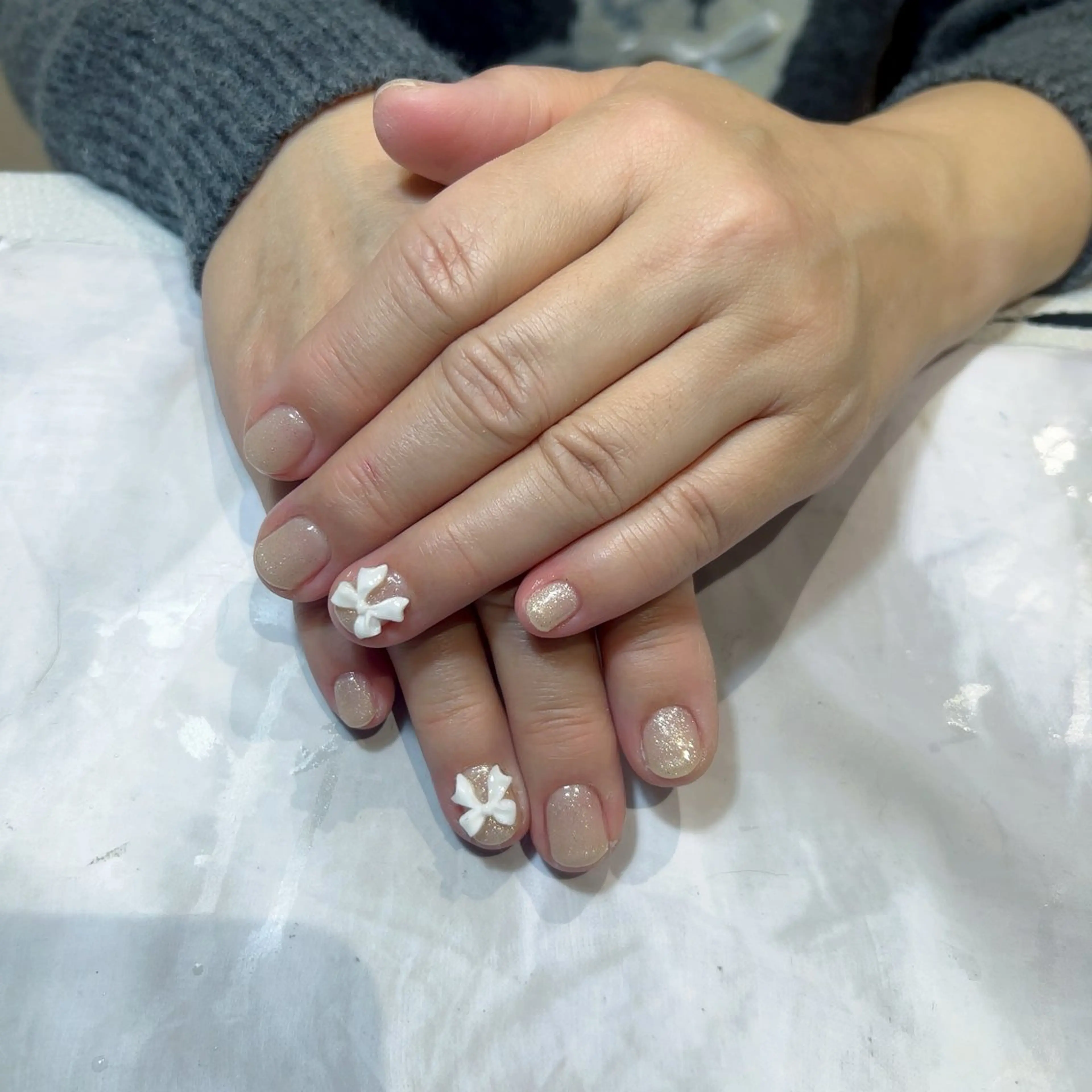 ネイル ハンドネイル hair&make EARTH coiffure beaute 龍ケ崎店所属・nailset/ asukaのネイルデザイン