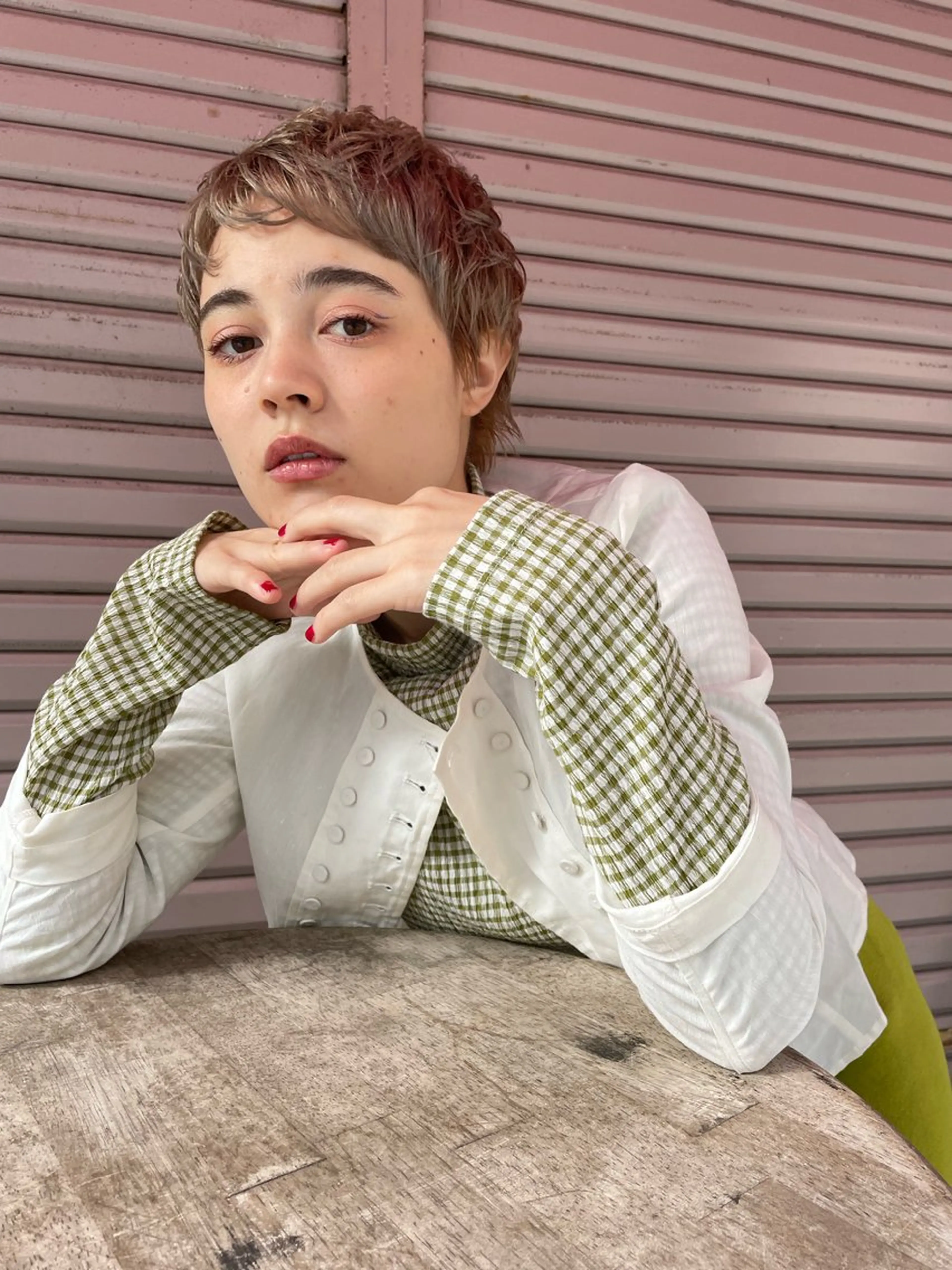 ショート カラー ショート/ボブ/ 心斎橋/宮脇美奈のヘアスタイル