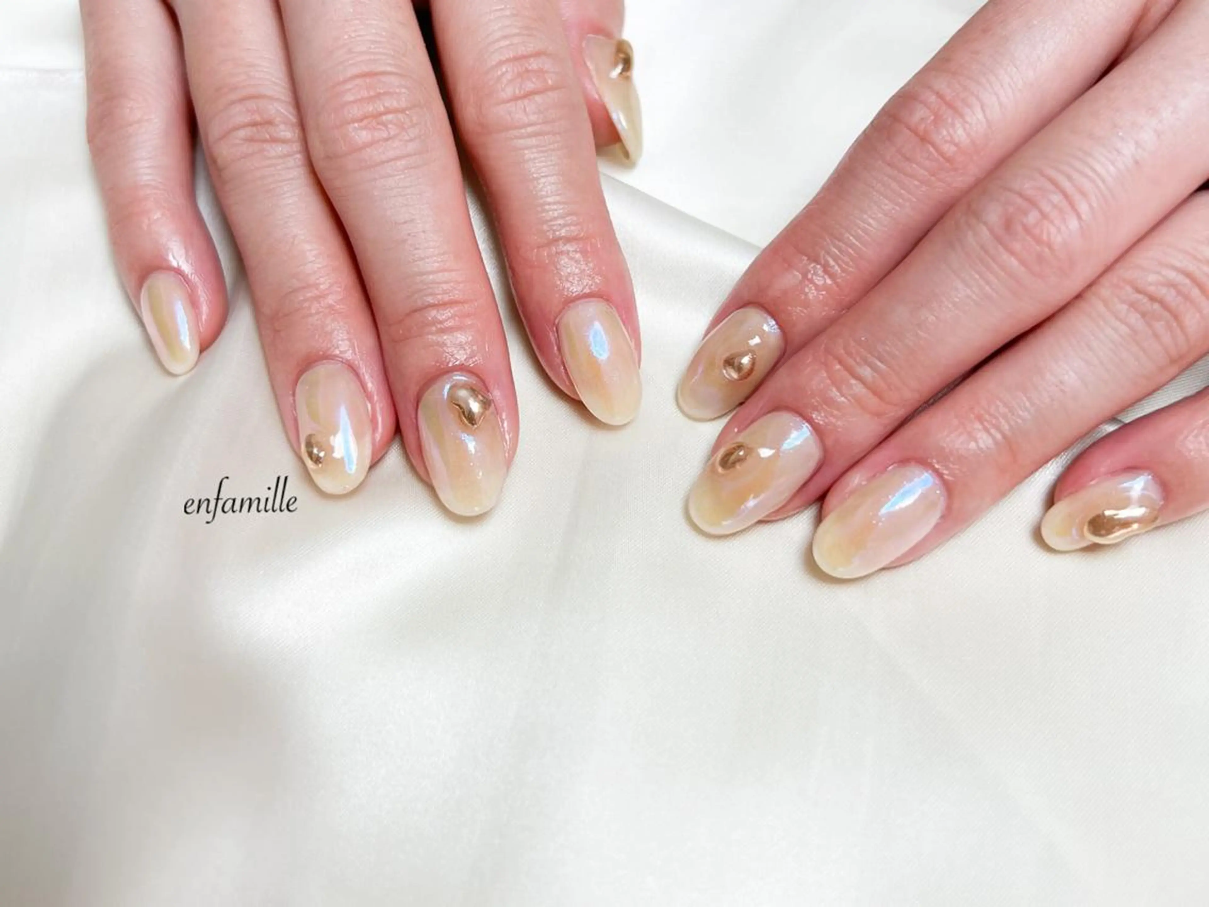 ネイル ハンドネイル nail salon en familleのネイルデザイン