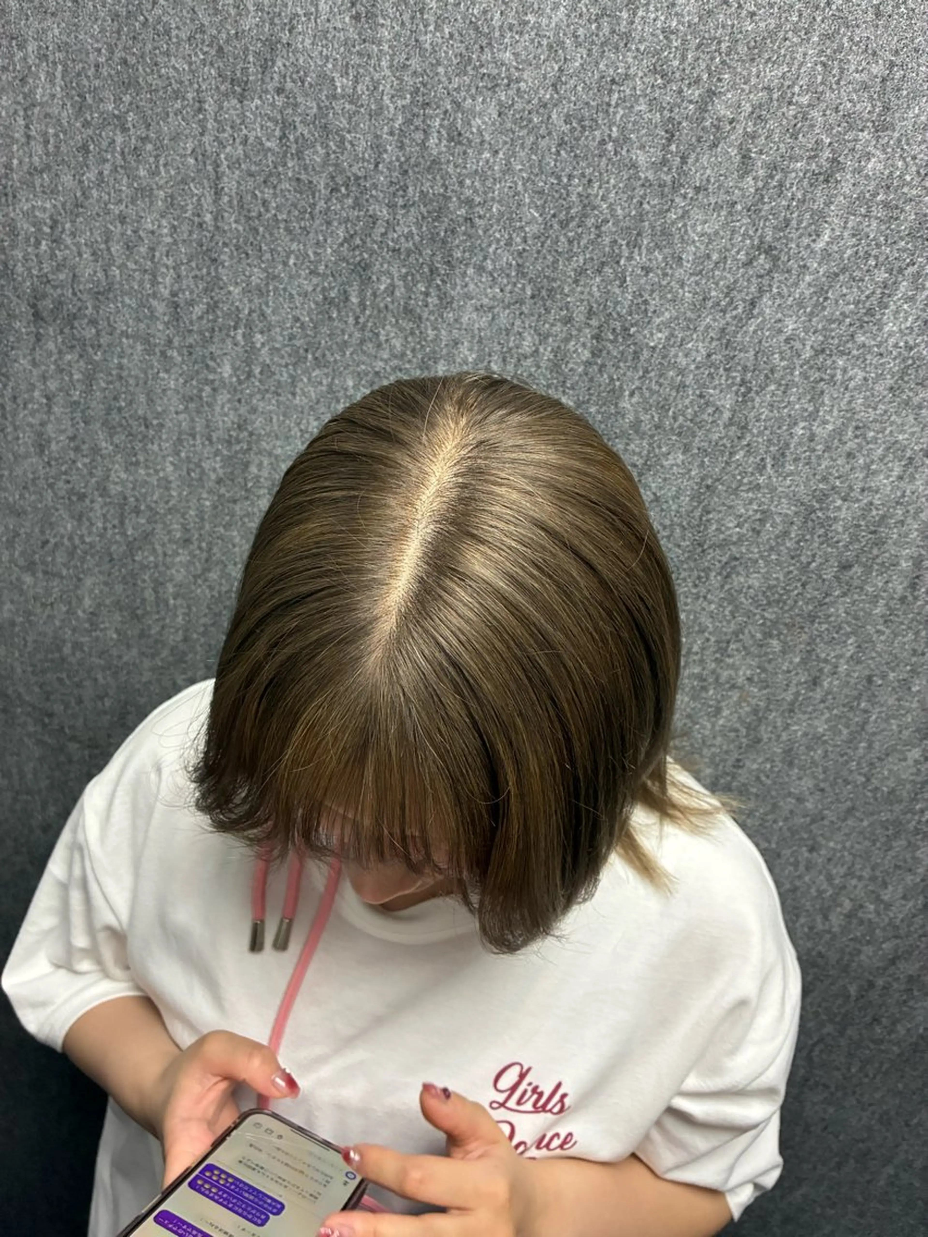 ミディアム ブリーチモデル募集 ʟᴇɪ.れいのヘアスタイル