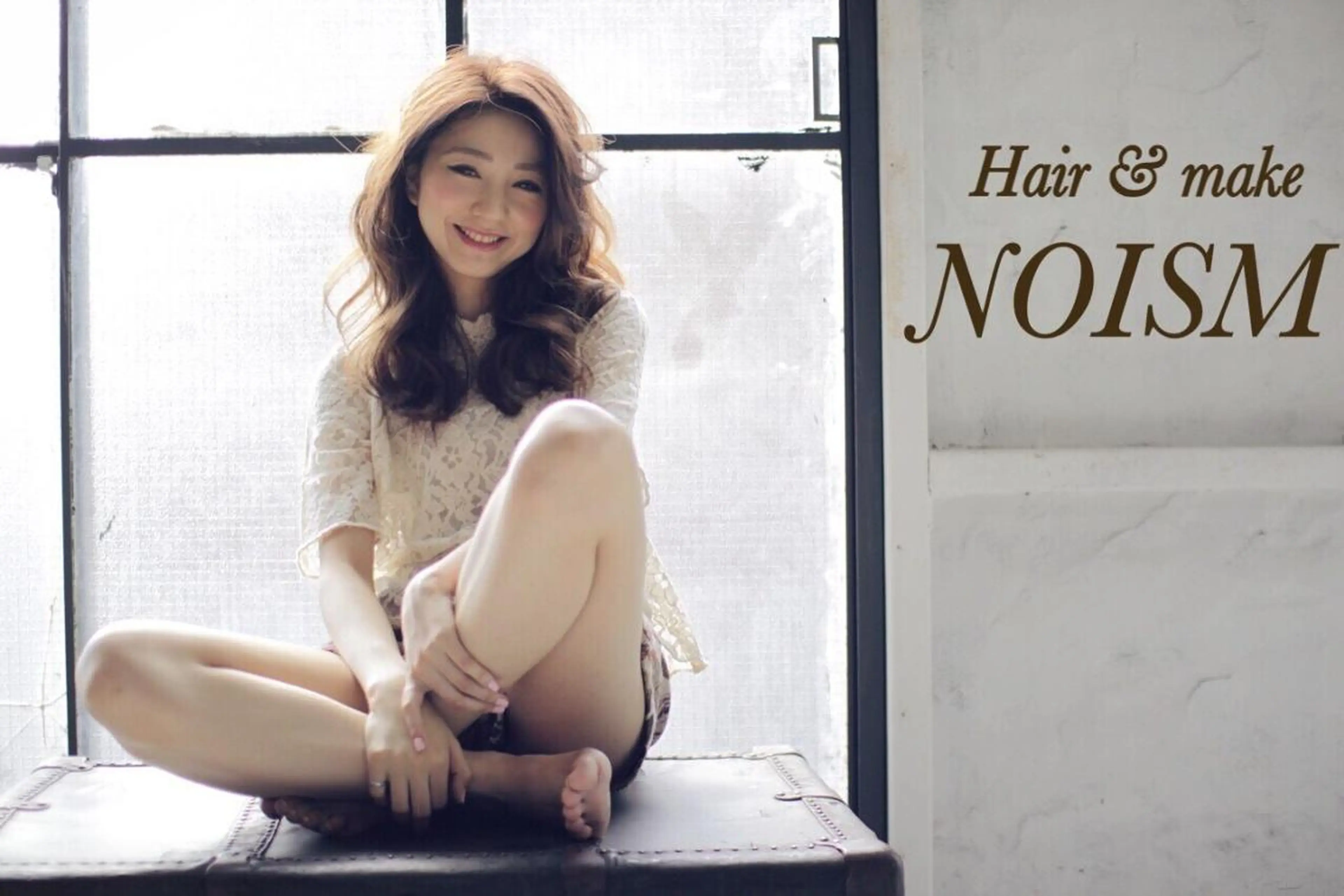 カラー ハイトーンブリーチ 土坂　由志【京都】のヘアスタイル