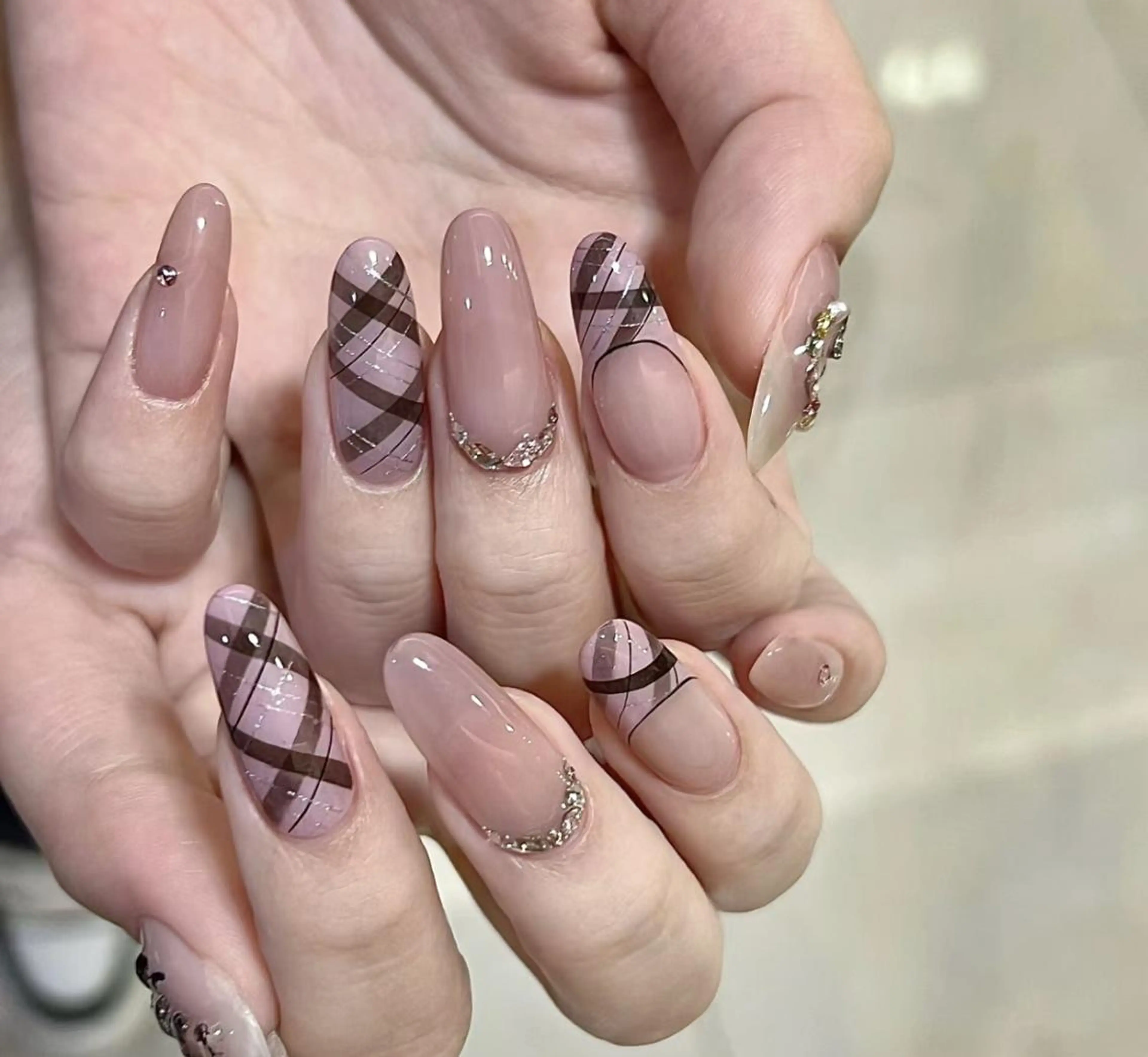 ネイル By moonネイル 🌷ワンホン/韓国風のネイルデザイン