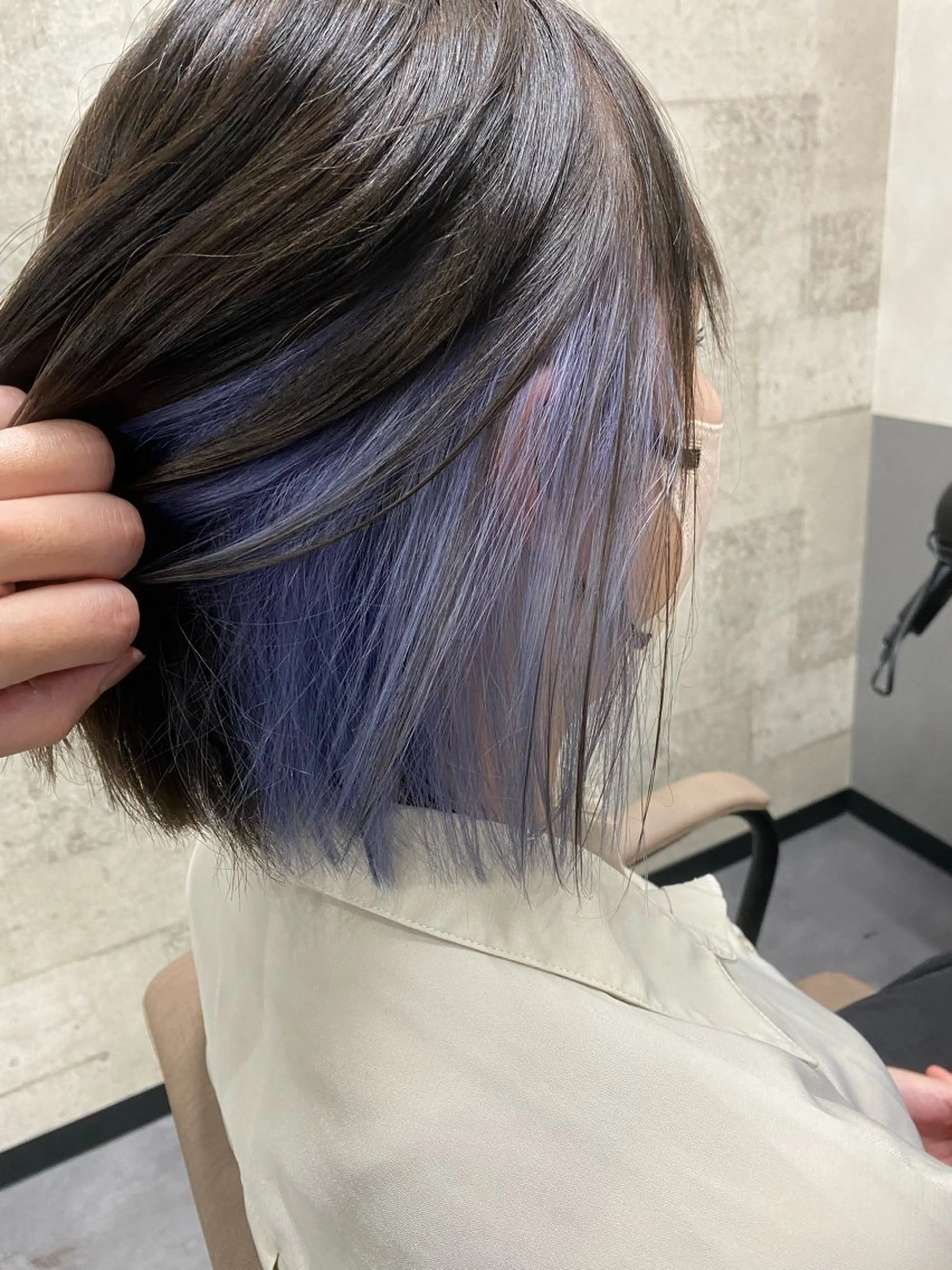 ミディアム カラー TELA HAIR 宮川悠斗のヘアスタイル