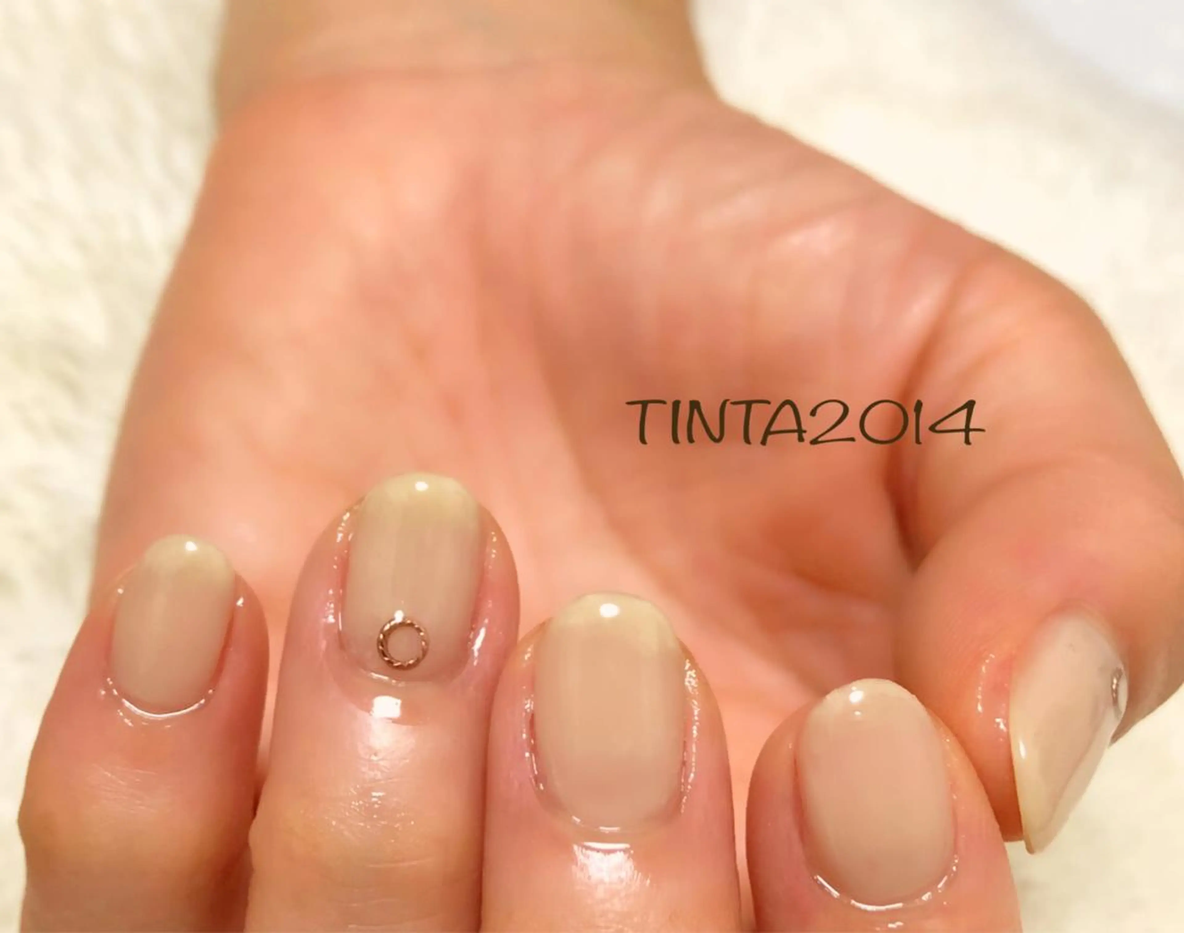 ネイル ワンカラーネイル ネイルサロン ティンタ所属・馬場 典子のネイルデザイン