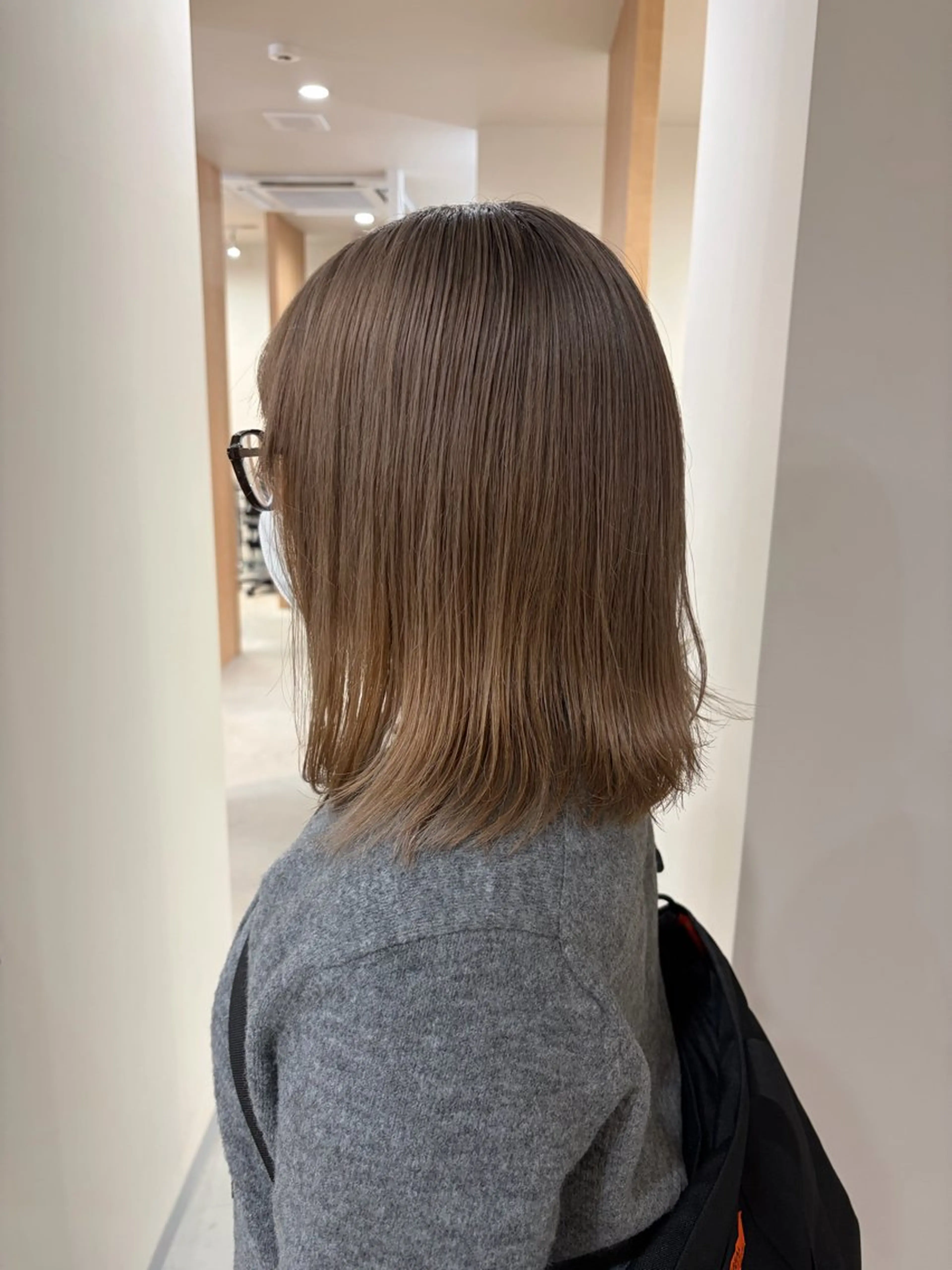 ミディアム カラー カット ヘアカラー トリートメント china/ボブ /似合わせカラーのヘアスタイル