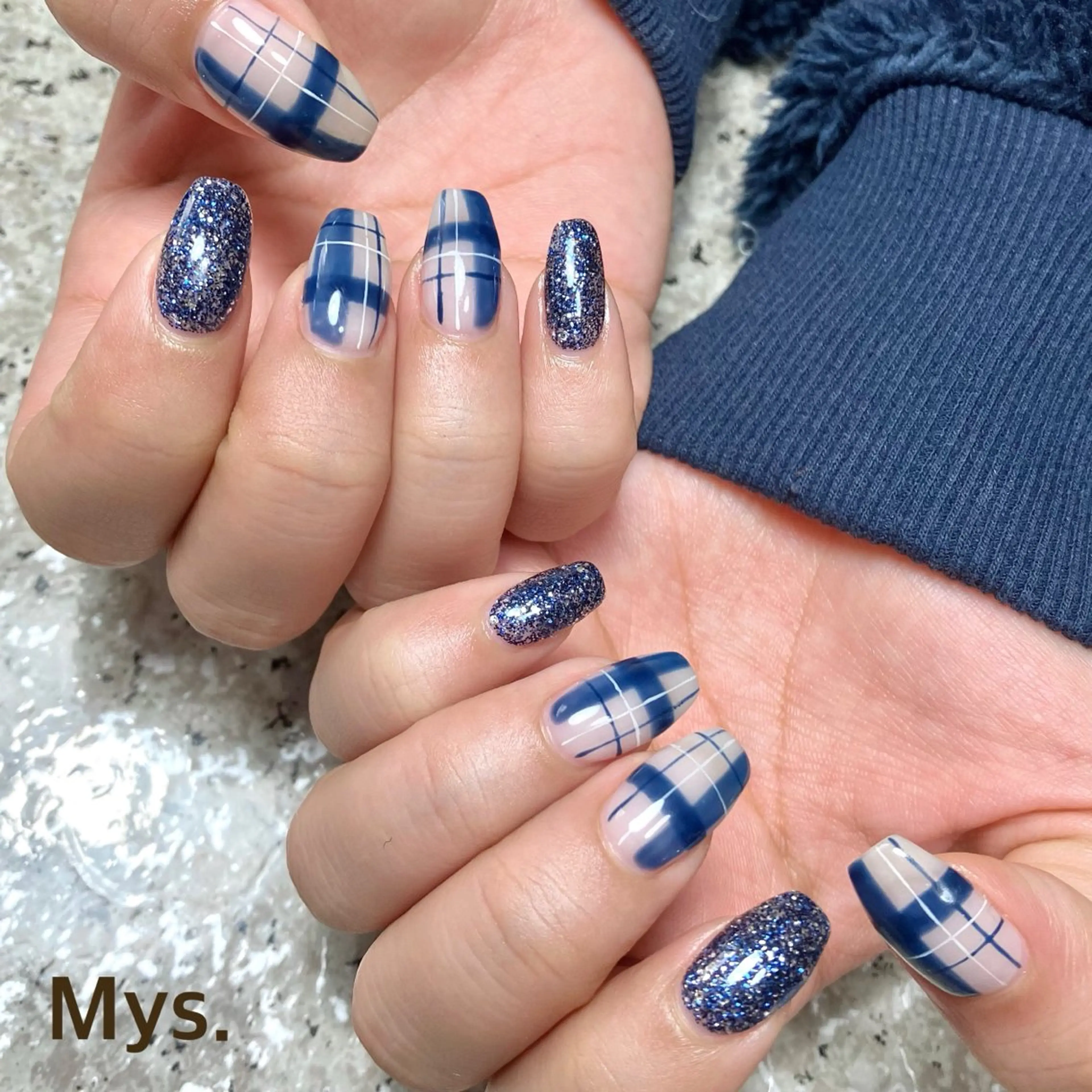 ネイル ハンドネイル Mys. 三上紗紀のネイルデザイン