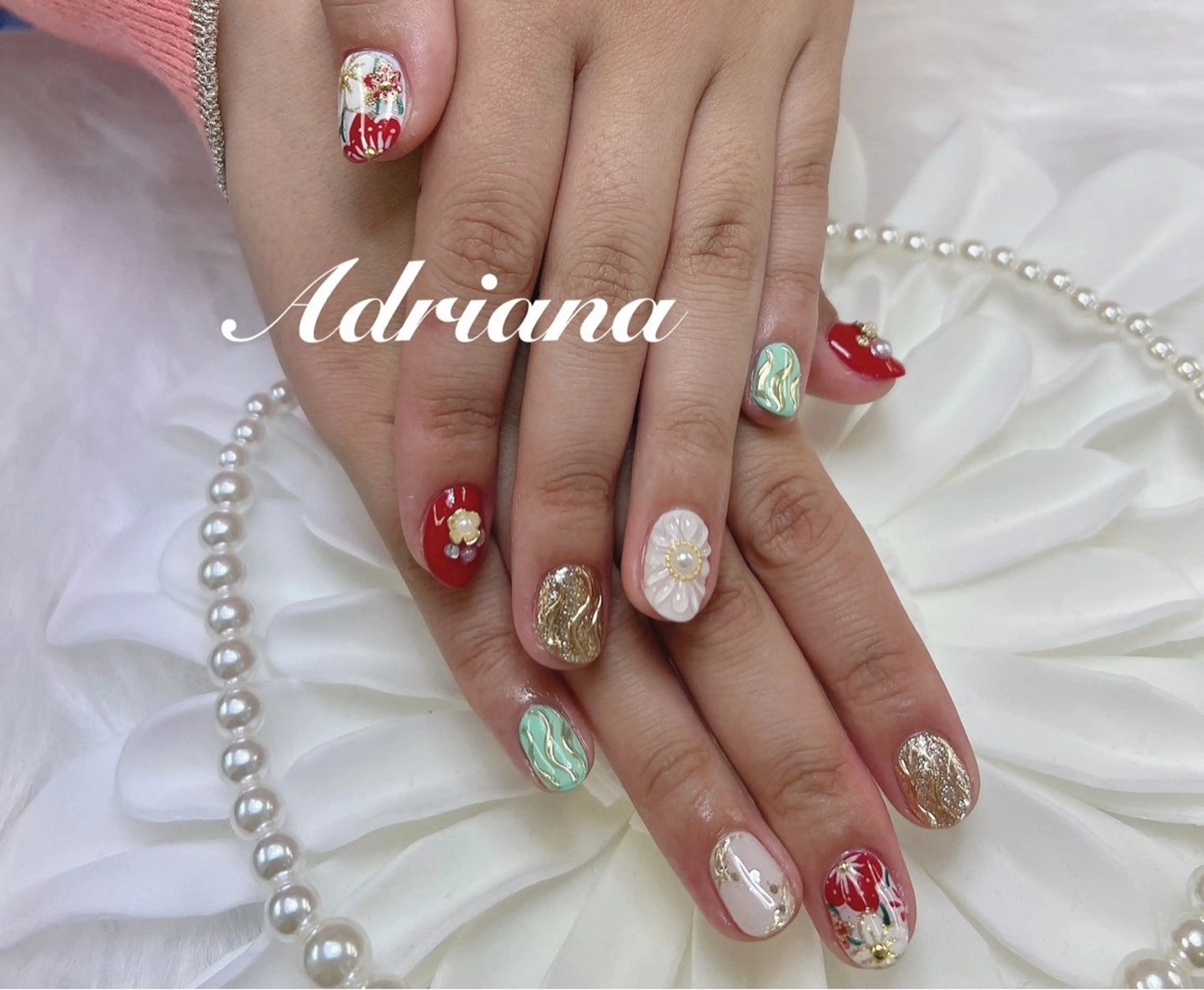 ネイル 成人式 ADRIANA 大久保駅前徒歩2分のその他イメージ