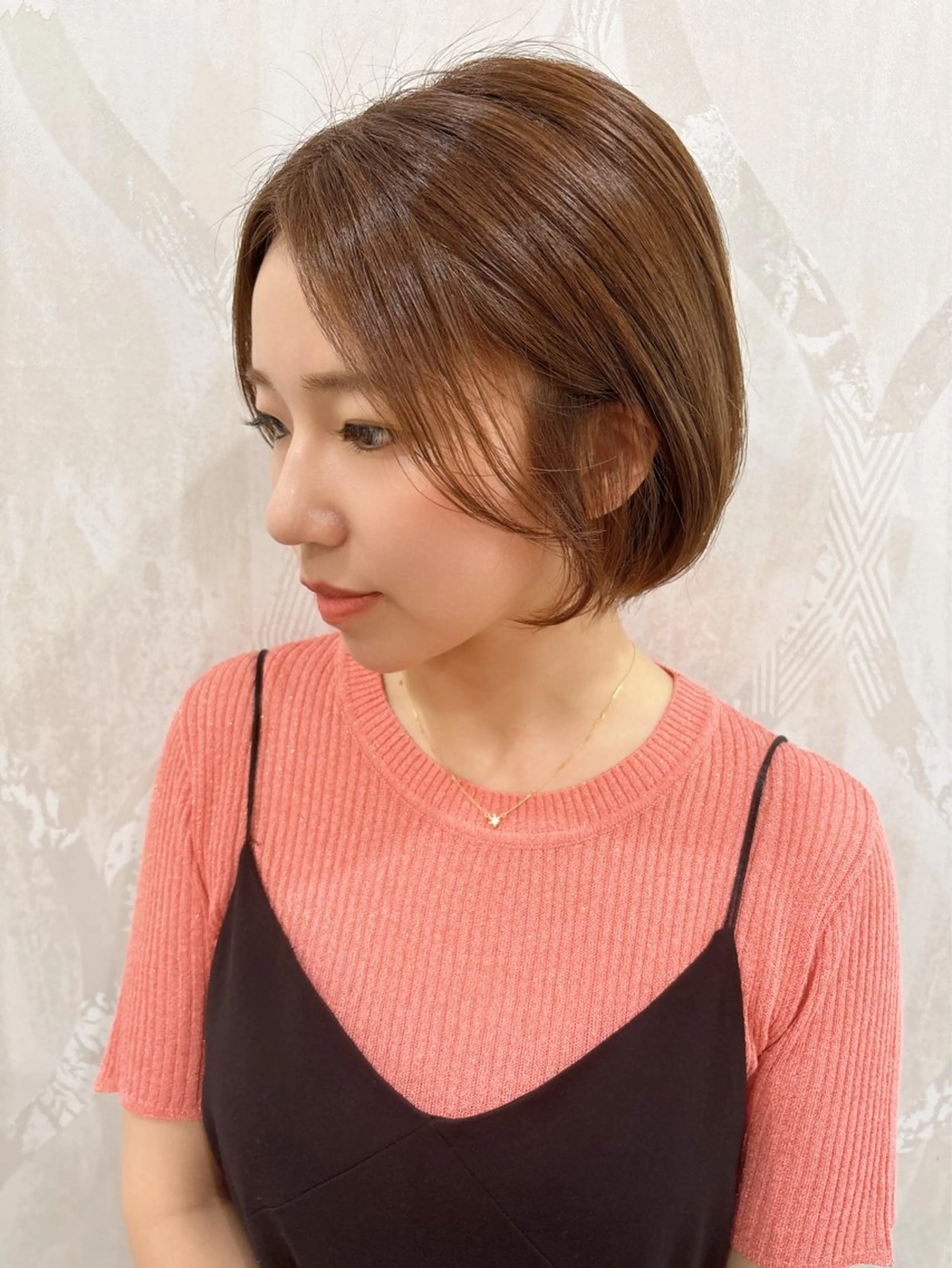 ショート カラー ショートボブ ボブ ショートヘア 原田 健斗のヘアスタイル