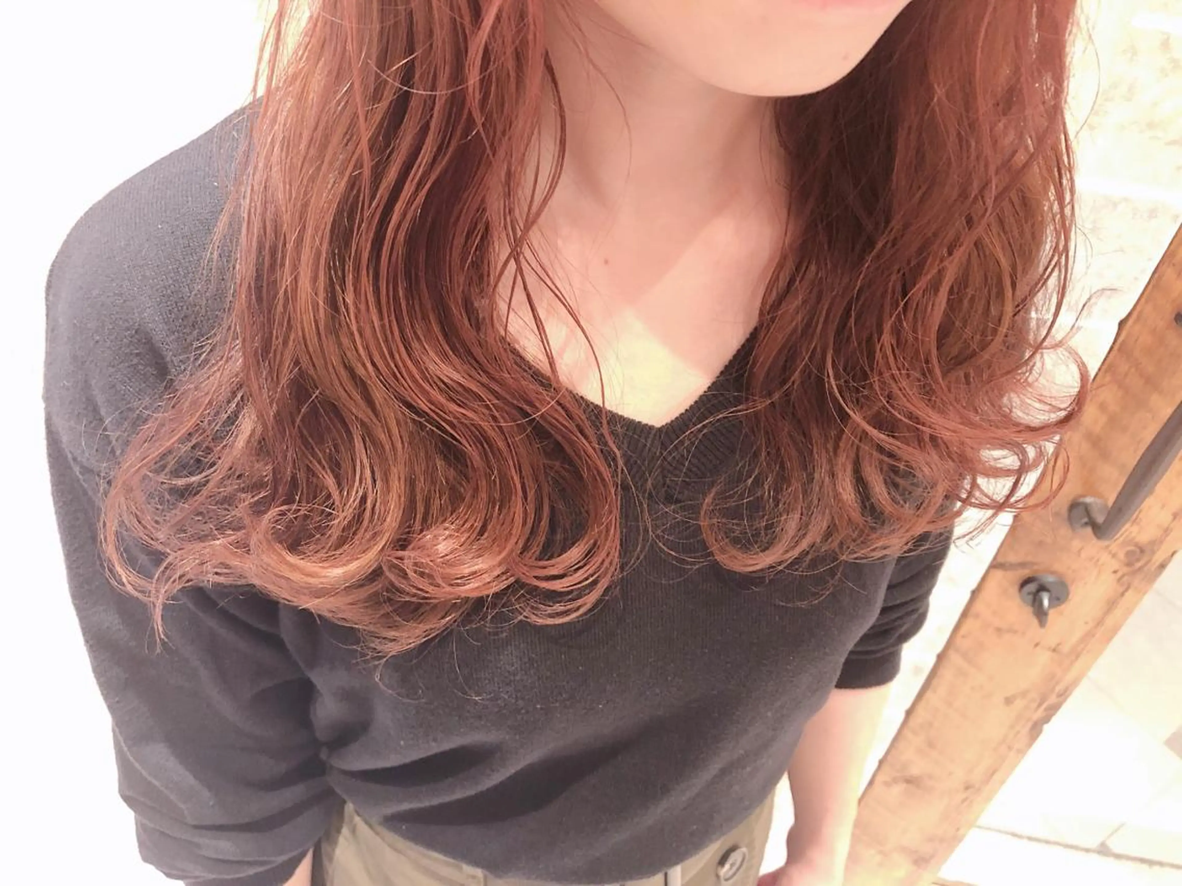 ミディアム カット ヘアカラー トリートメント 代表山口ひな 髪質改善のプロのヘアスタイル