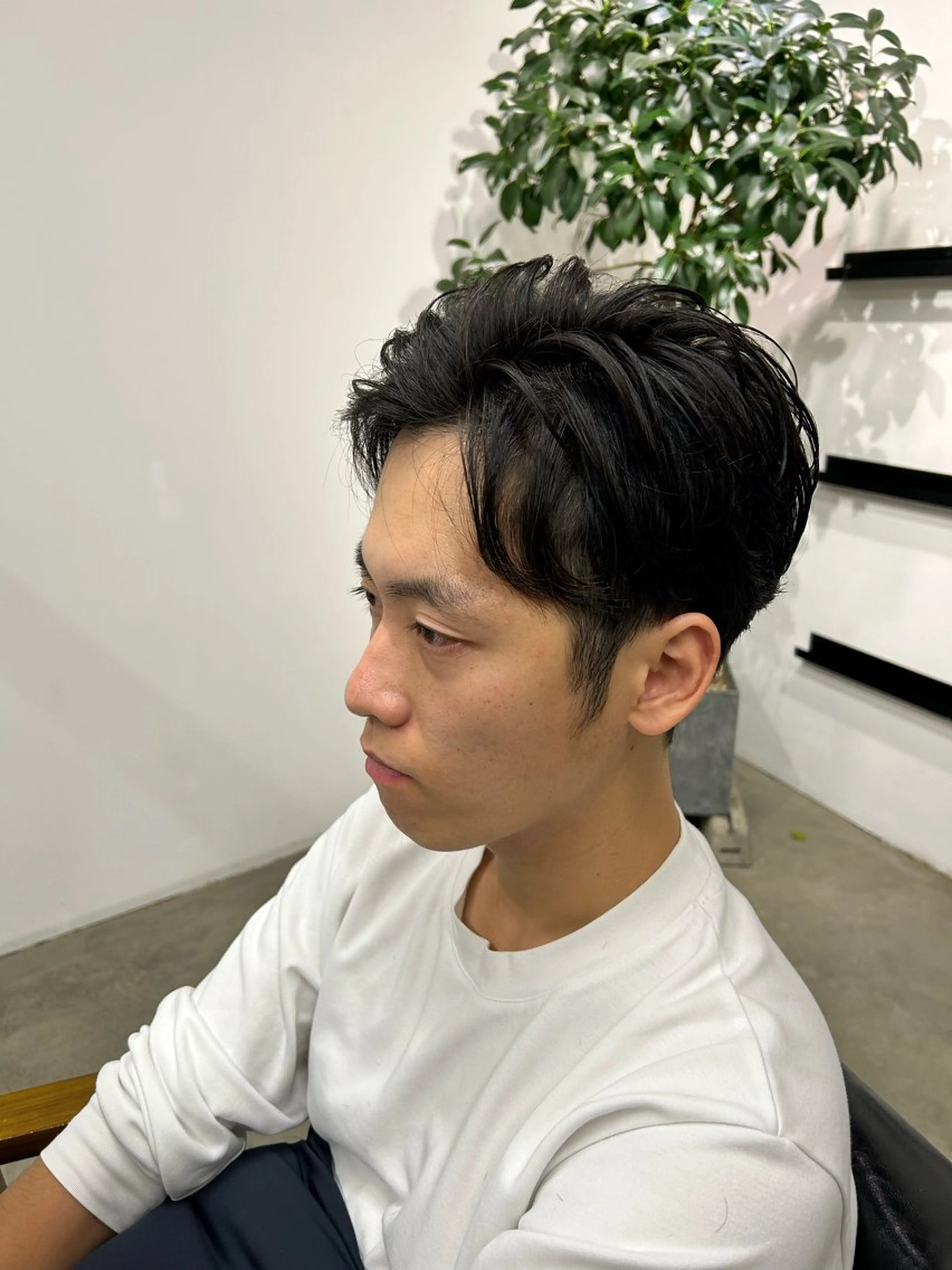 メンズ 1回で綺麗になる 髪質改善 小山光のヘアスタイル