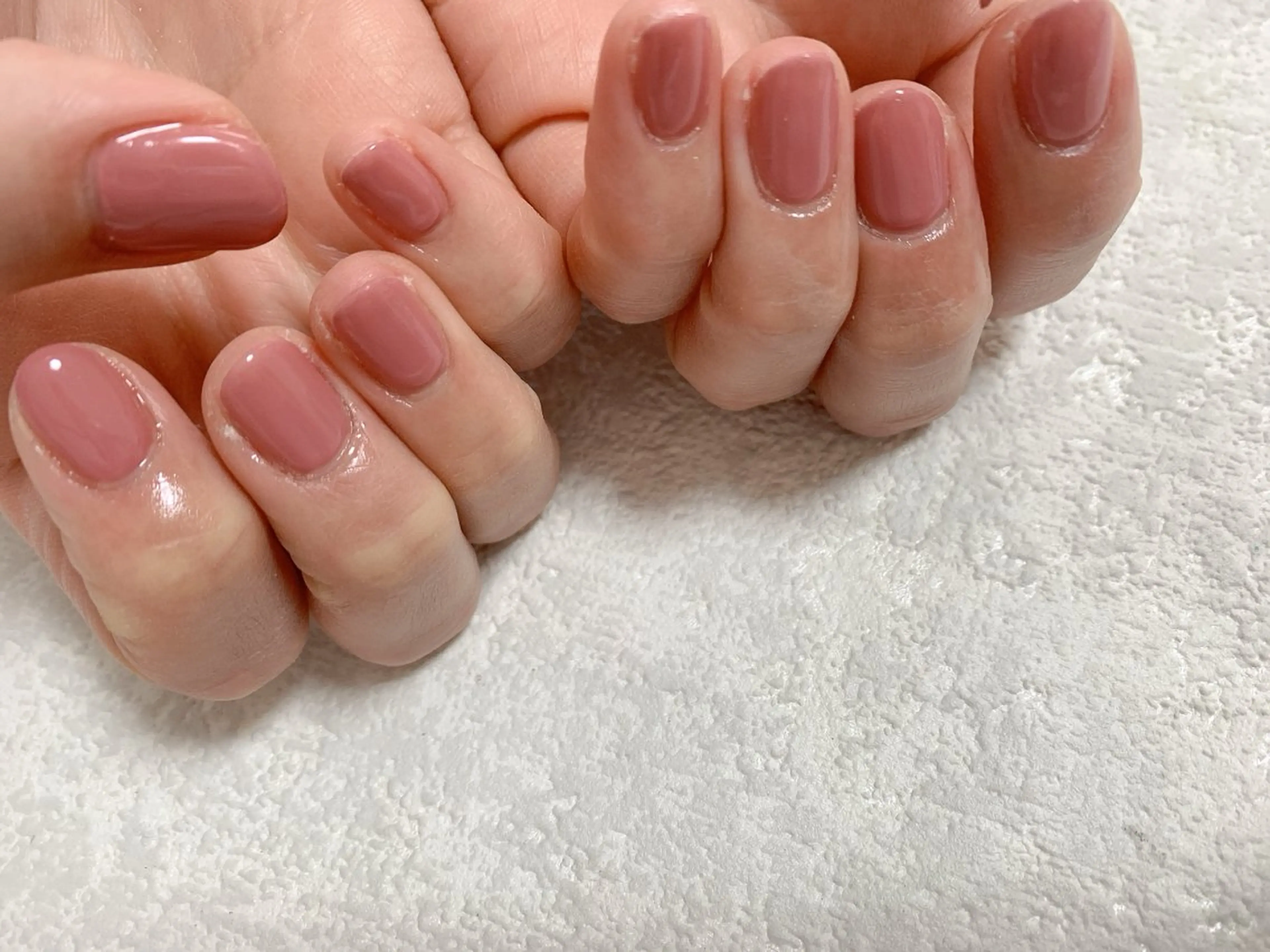 ネイル ジェルネイル 韓国ネイル メンズネイル ワンカラーネイル パラジェル kiki nail たまプラーザのネイルデザイン