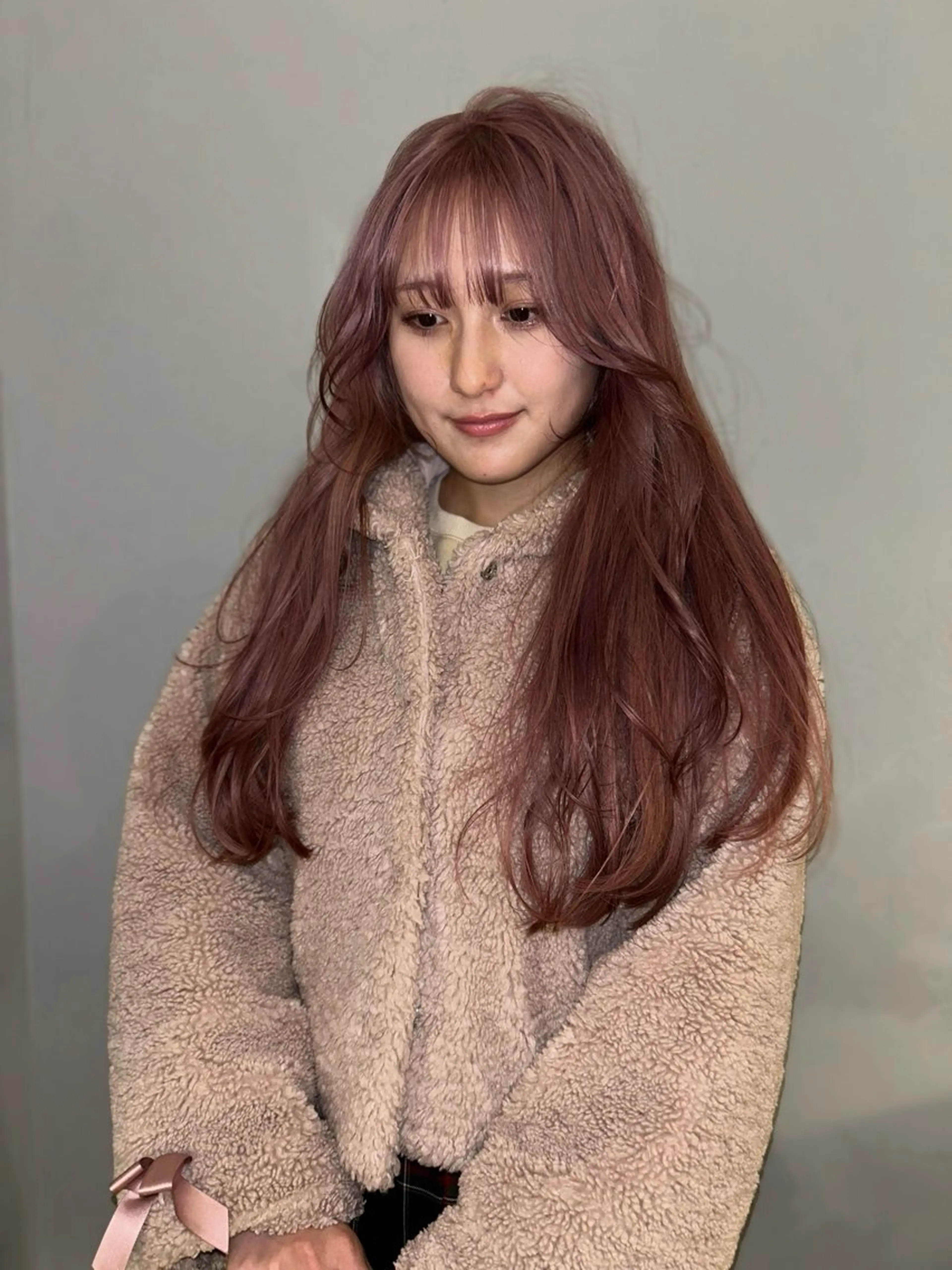 ロング カラー ヘアカラー トリートメント ケアパーマ/ケアブリ ーチdaisukeのヘアスタイル