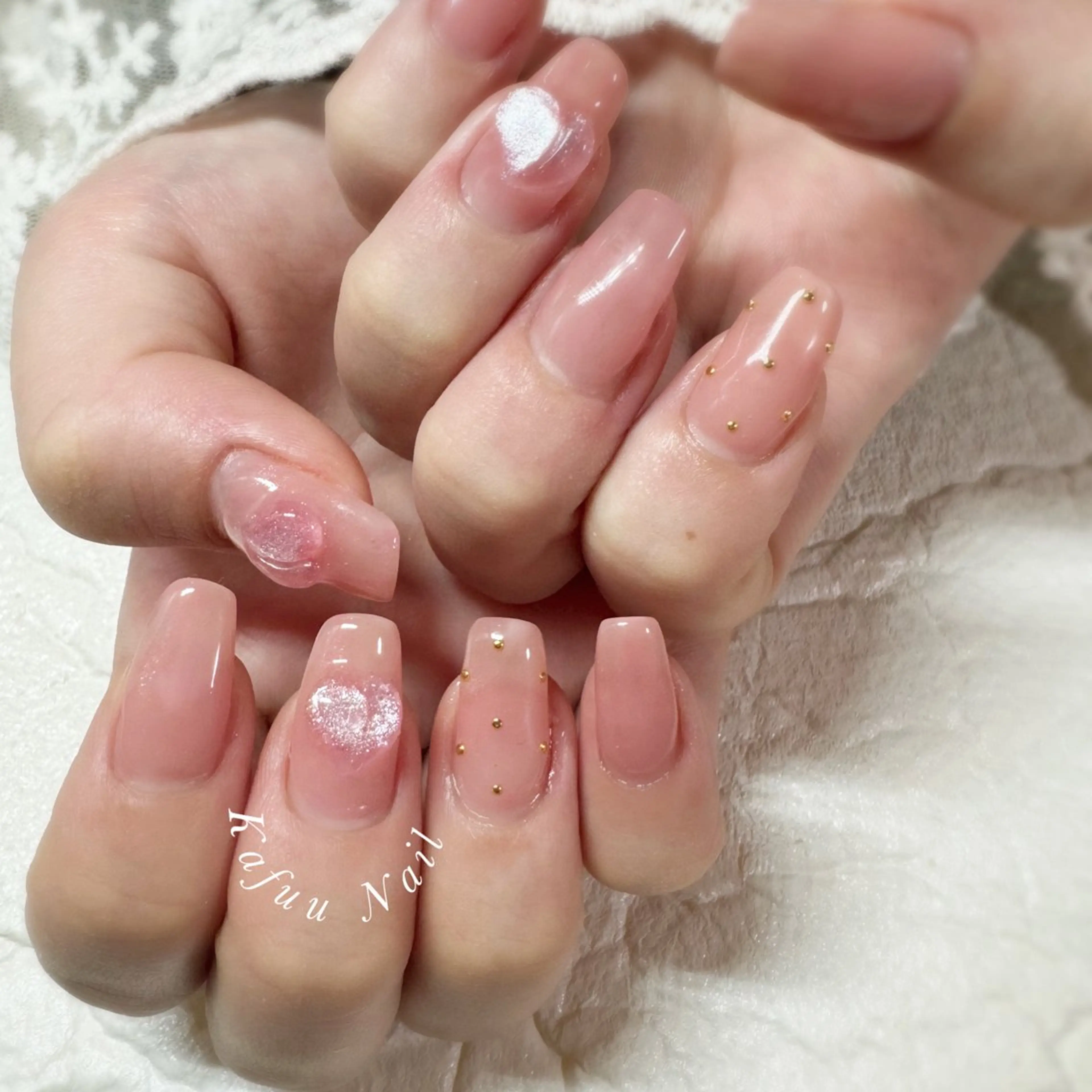 セミロング Kafuu Nailのネイルデザイン