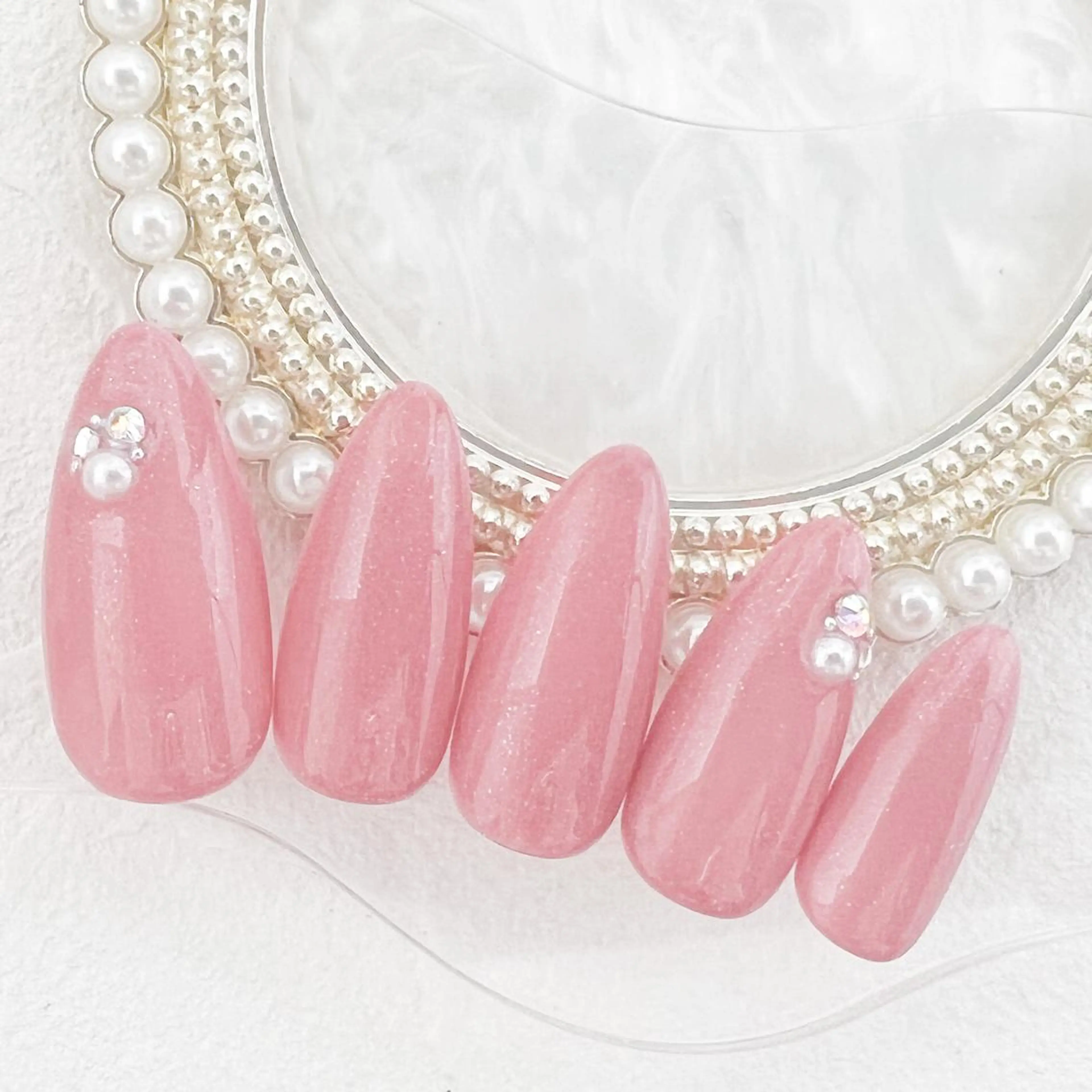 ネイル オフィスネイル シンプルネイル rouse nail RISATOのネイルデザイン