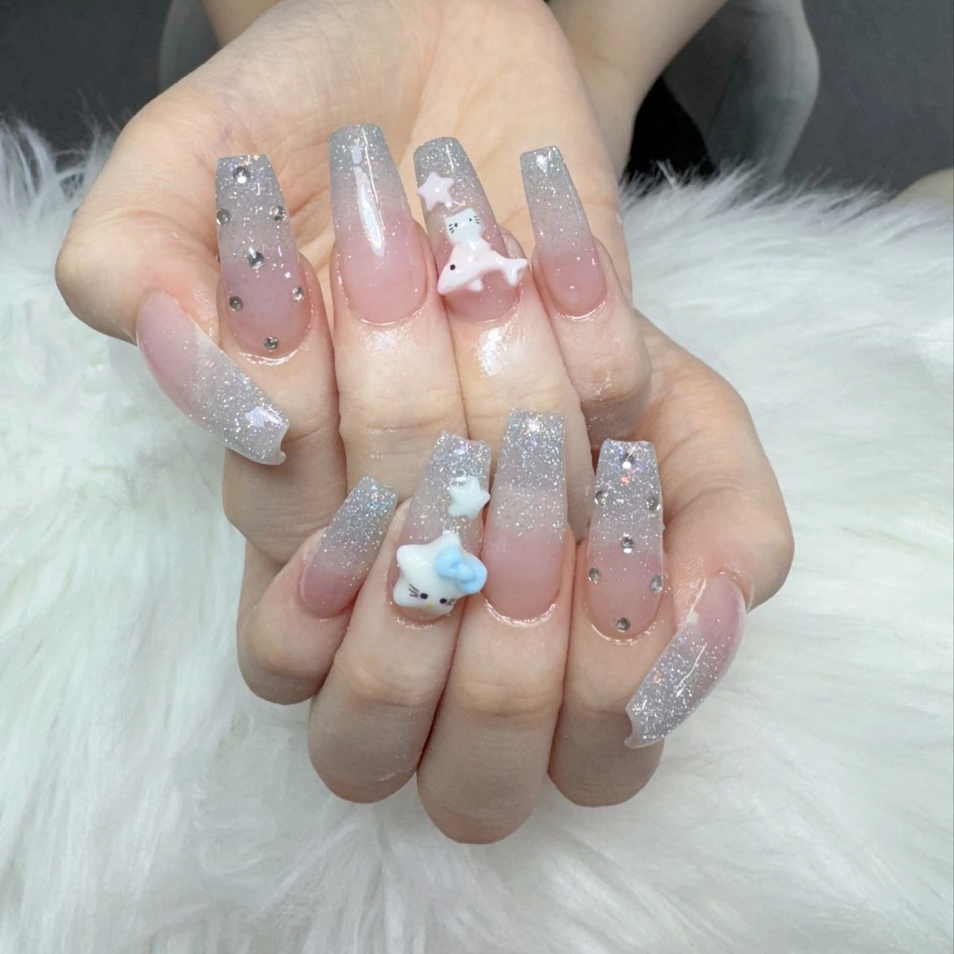 ネイル ハンドネイル 🎀nana🫧 ワンホンネイル🎀のネイルデザイン