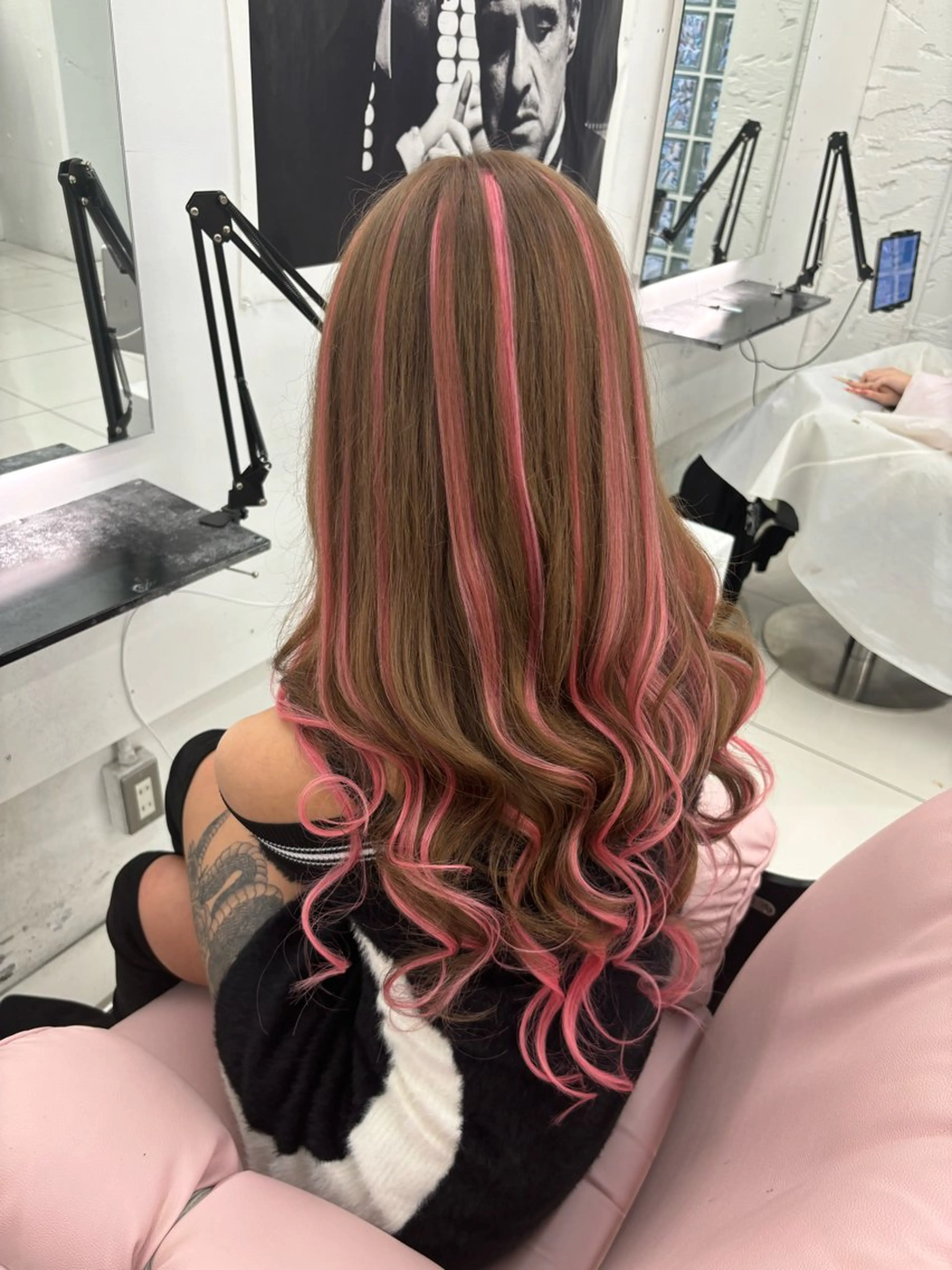 ロング エクステ 中村 海星のヘアスタイル