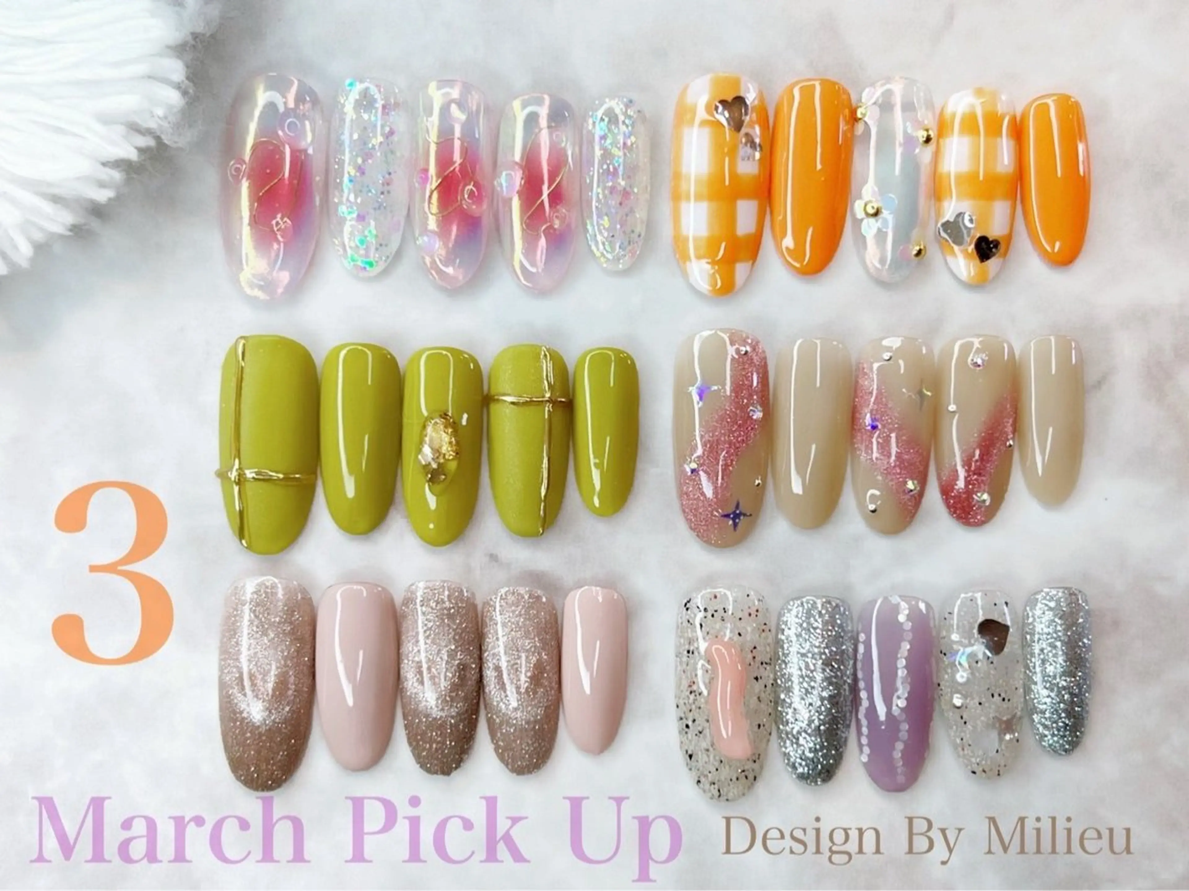 ネイル ハンドネイル 松永 稚奈のネイルデザイン