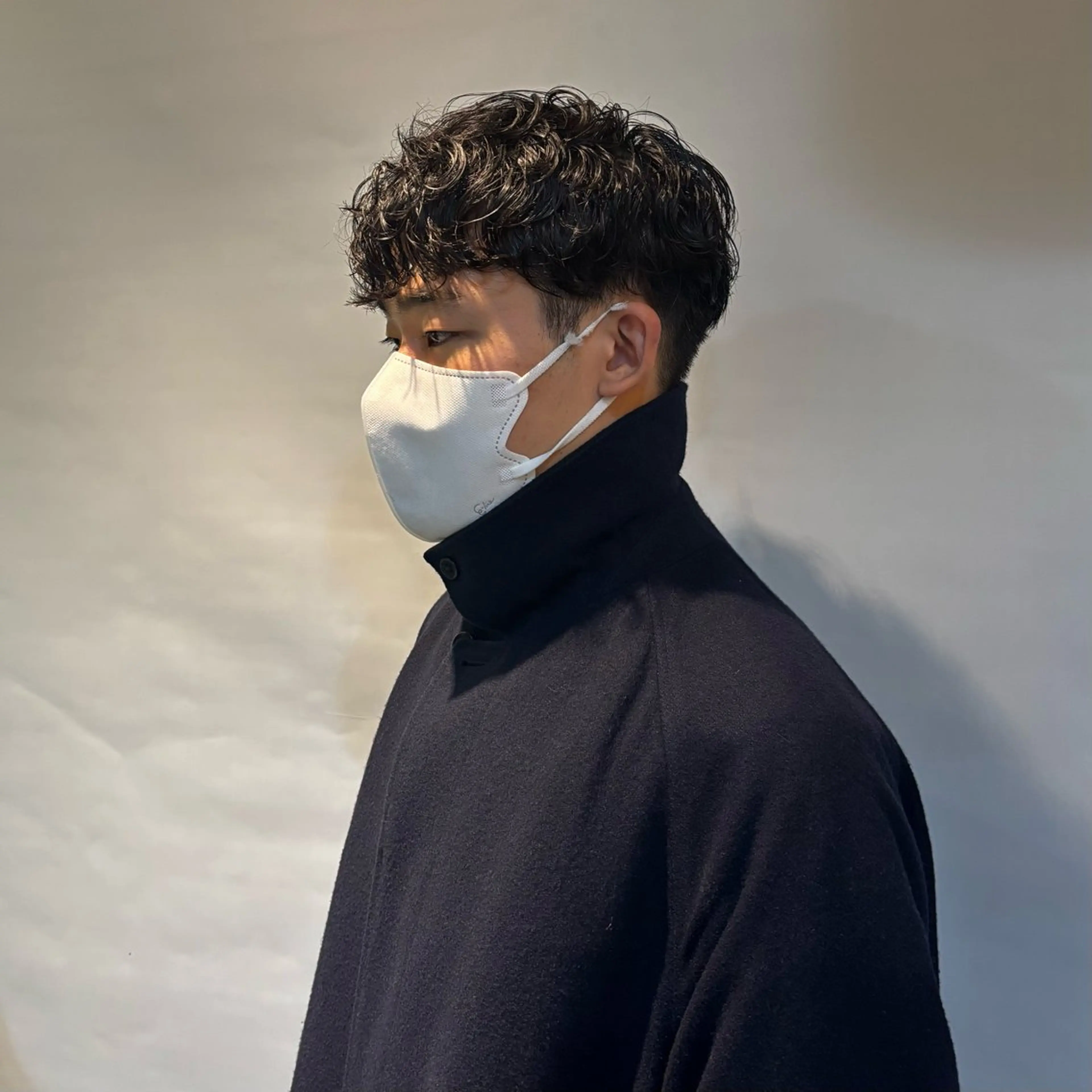 ショート パーマ HANA所属・林 小桃のヘアスタイル