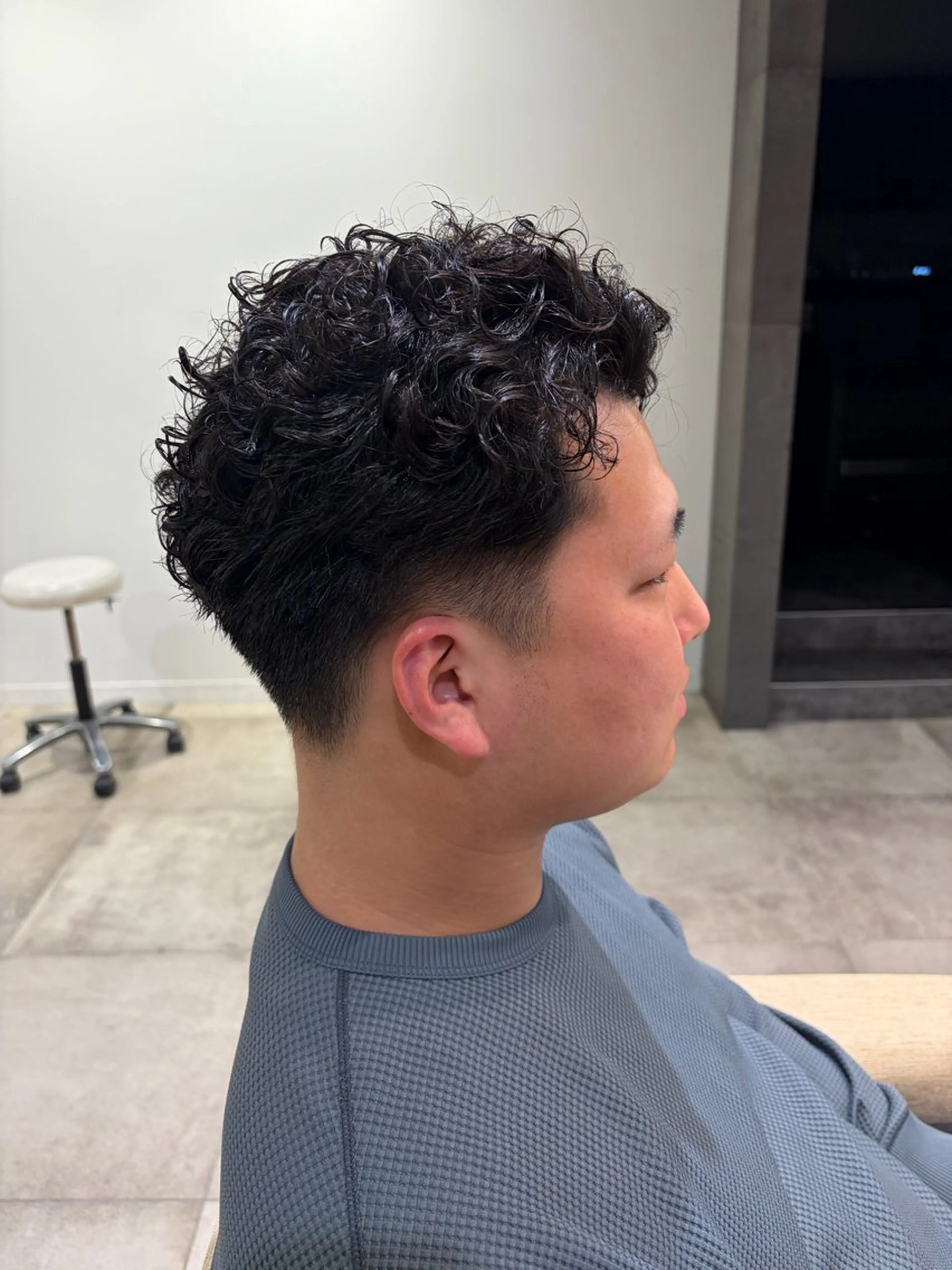 パーマ 門石 一栞のヘアスタイル