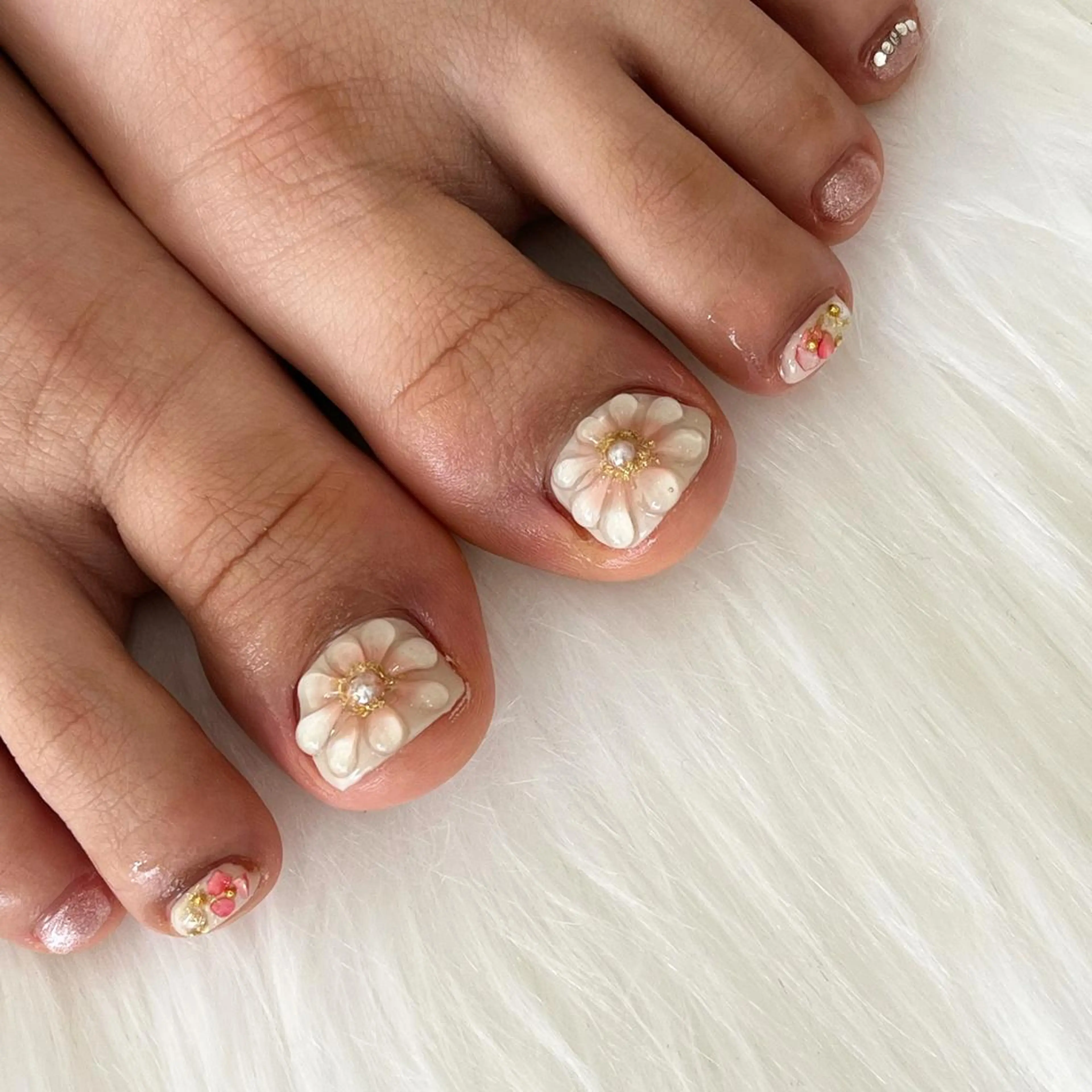 ネイル フットネイル #Amin nail salonのネイルデザイン