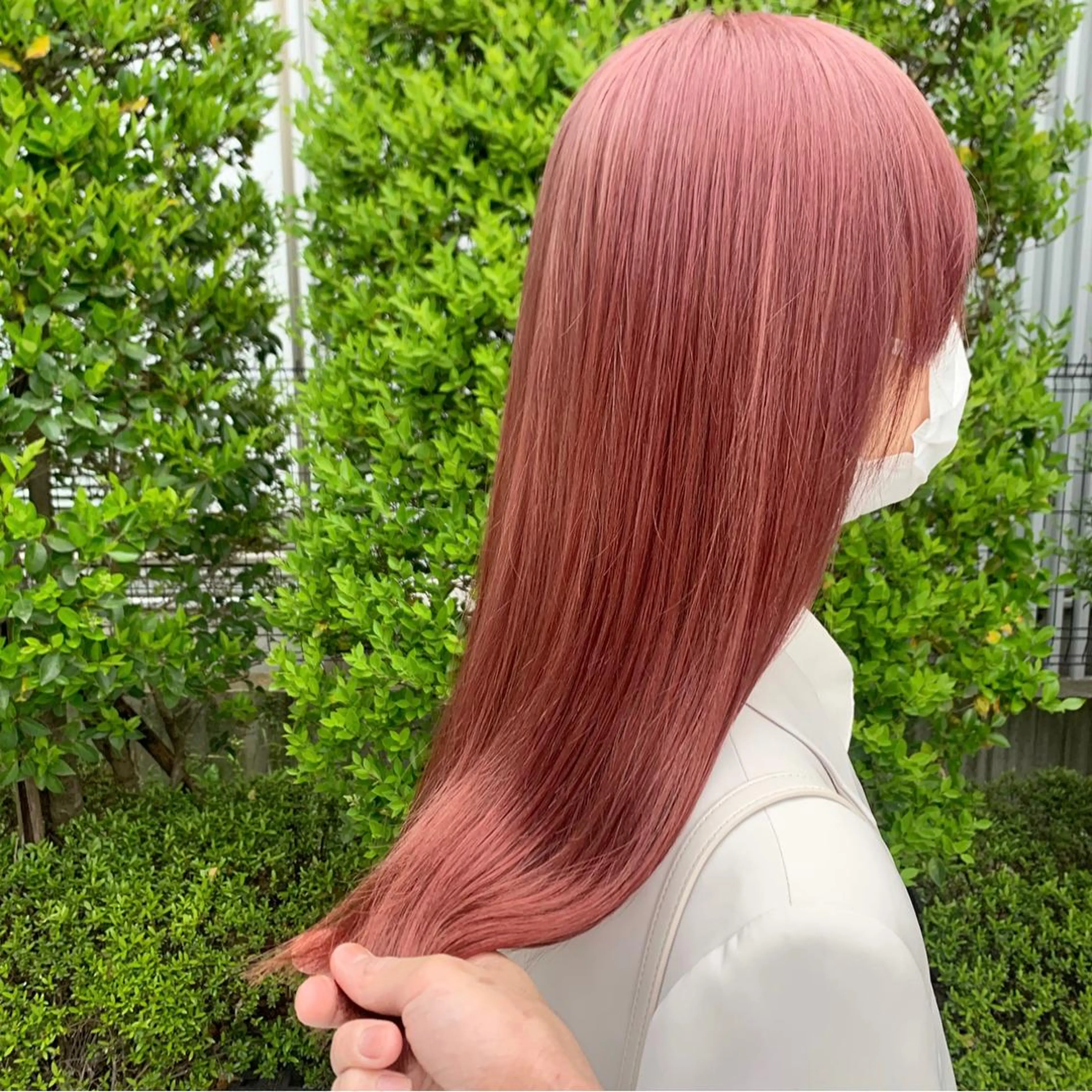 ロング カラー ヘアアレンジ ハイトーン/美髪矯正 🍃大江拓実のヘアスタイル