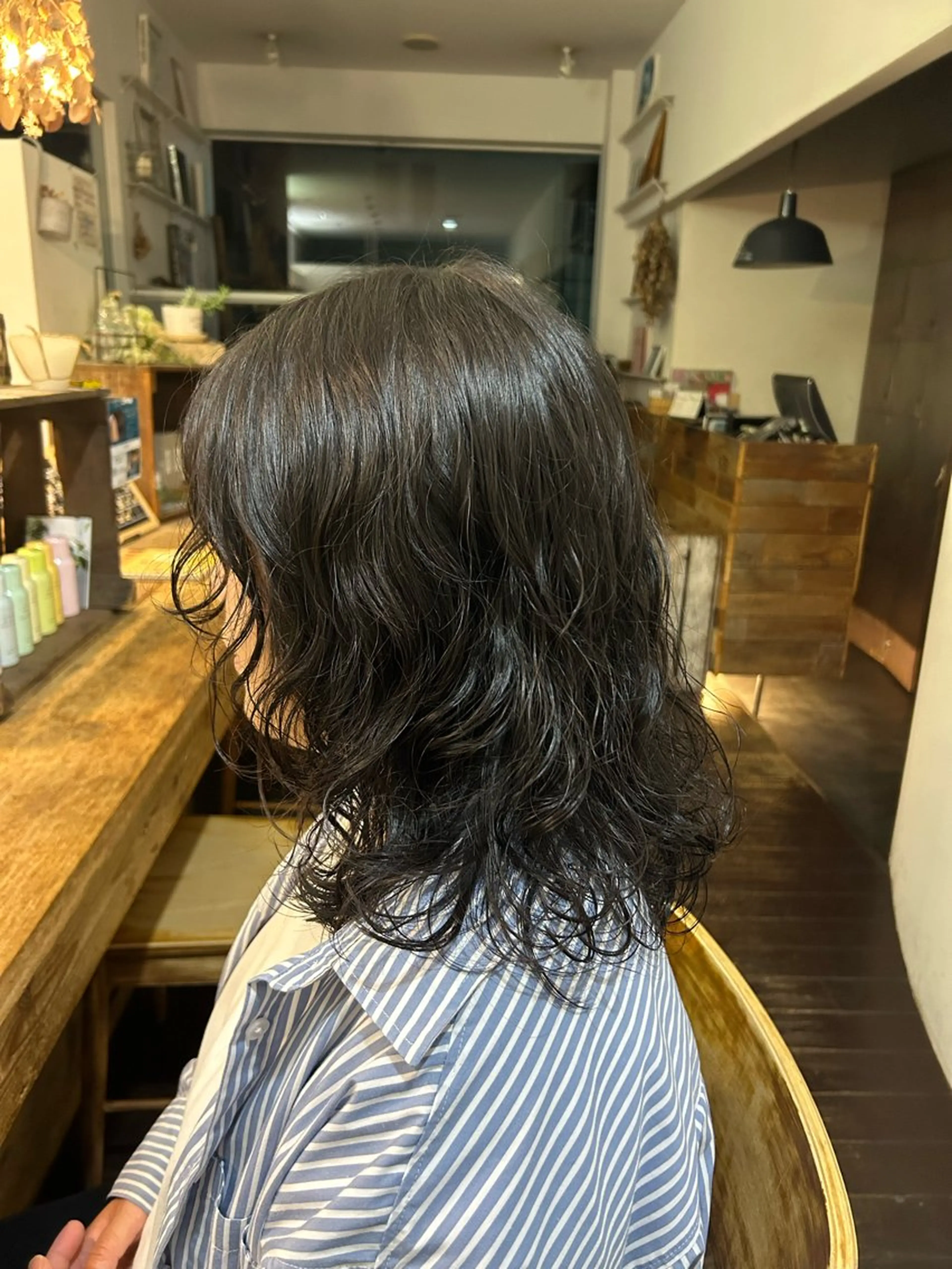 レディースカット+パーマ(3㎝以上，スタイリング込み)の写真