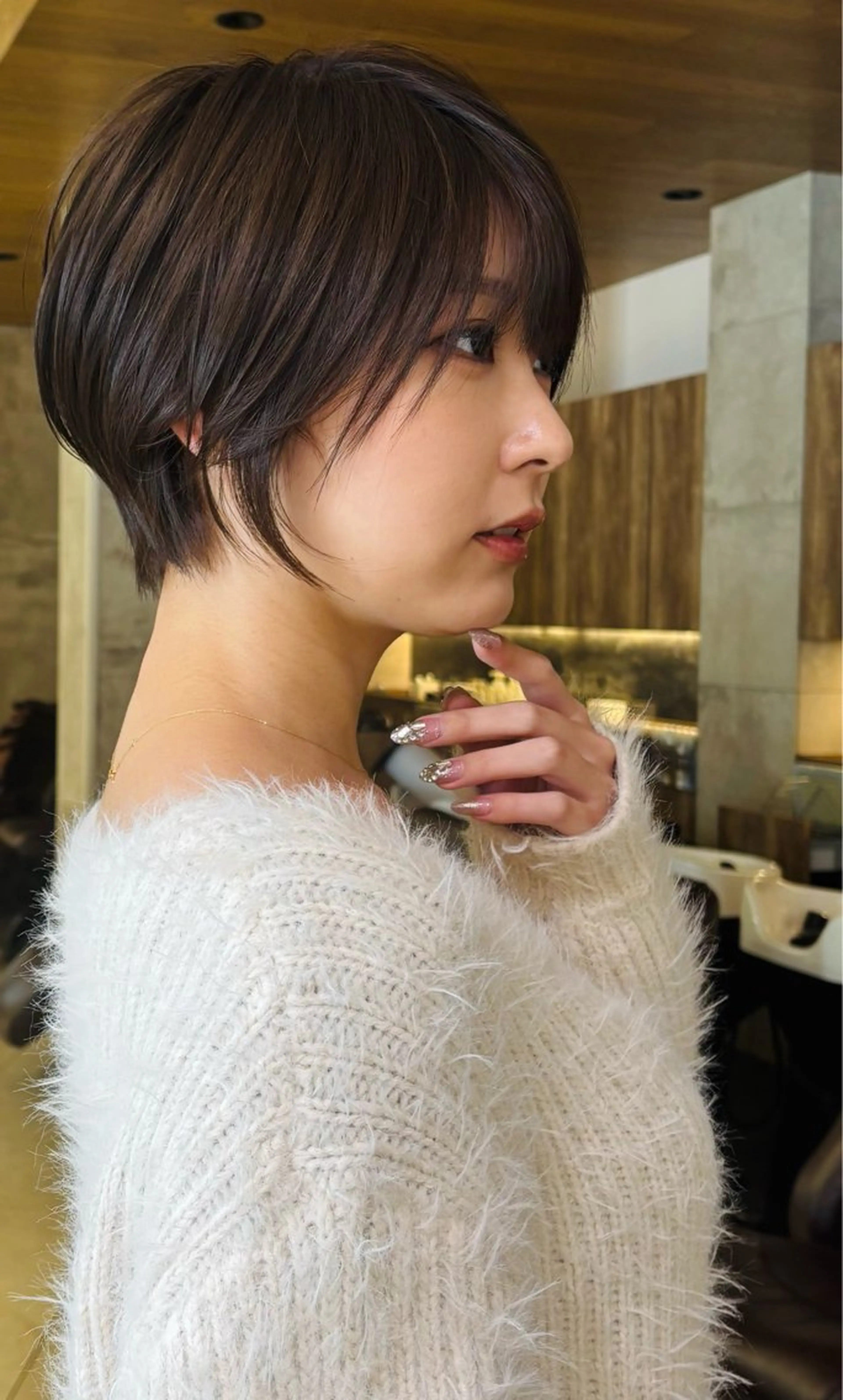 ショート 大人ショート特化/ カットモデル/表参道のヘアスタイル