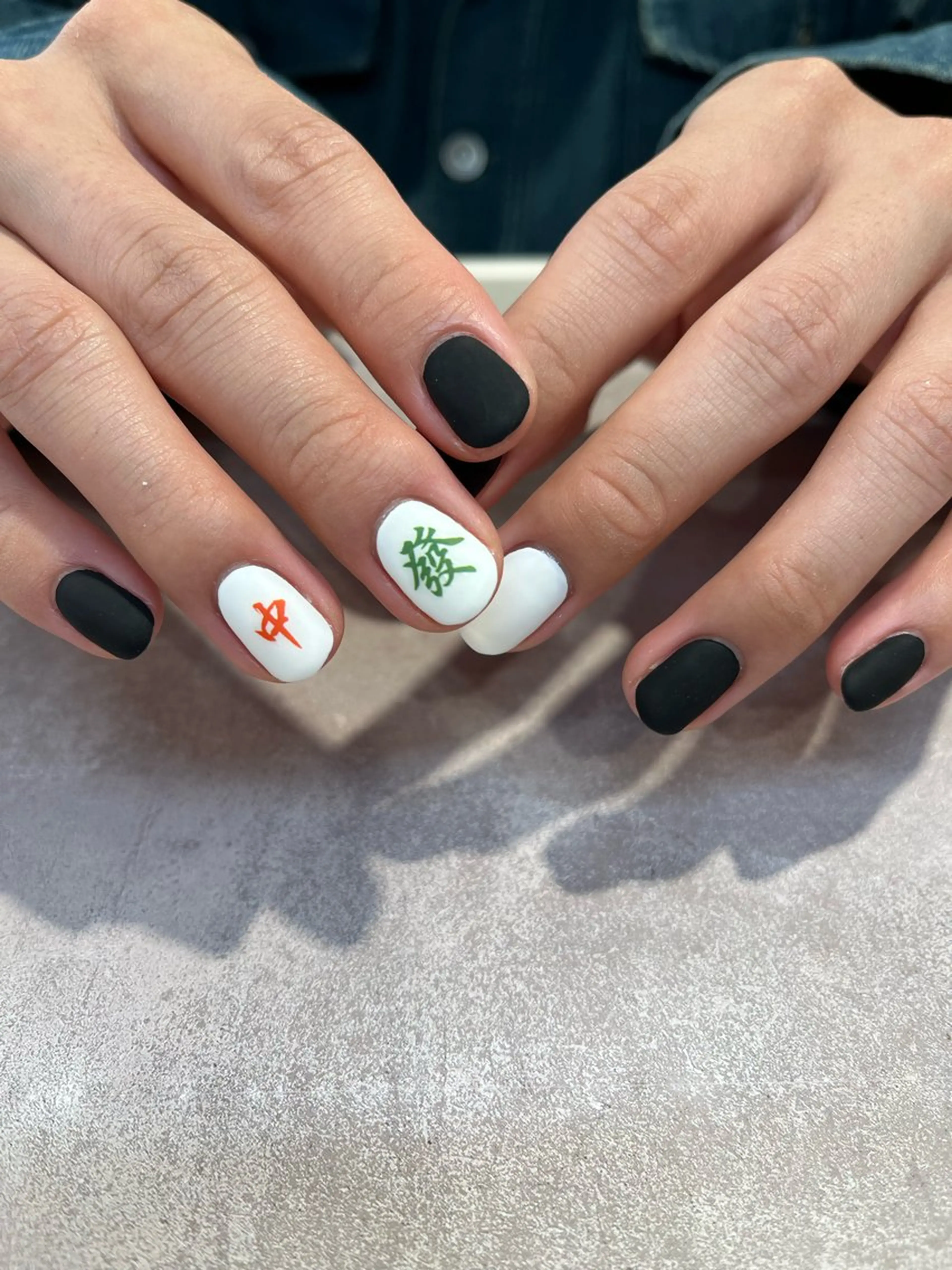 ネイル マットネイル 内田 里穂のネイルデザイン
