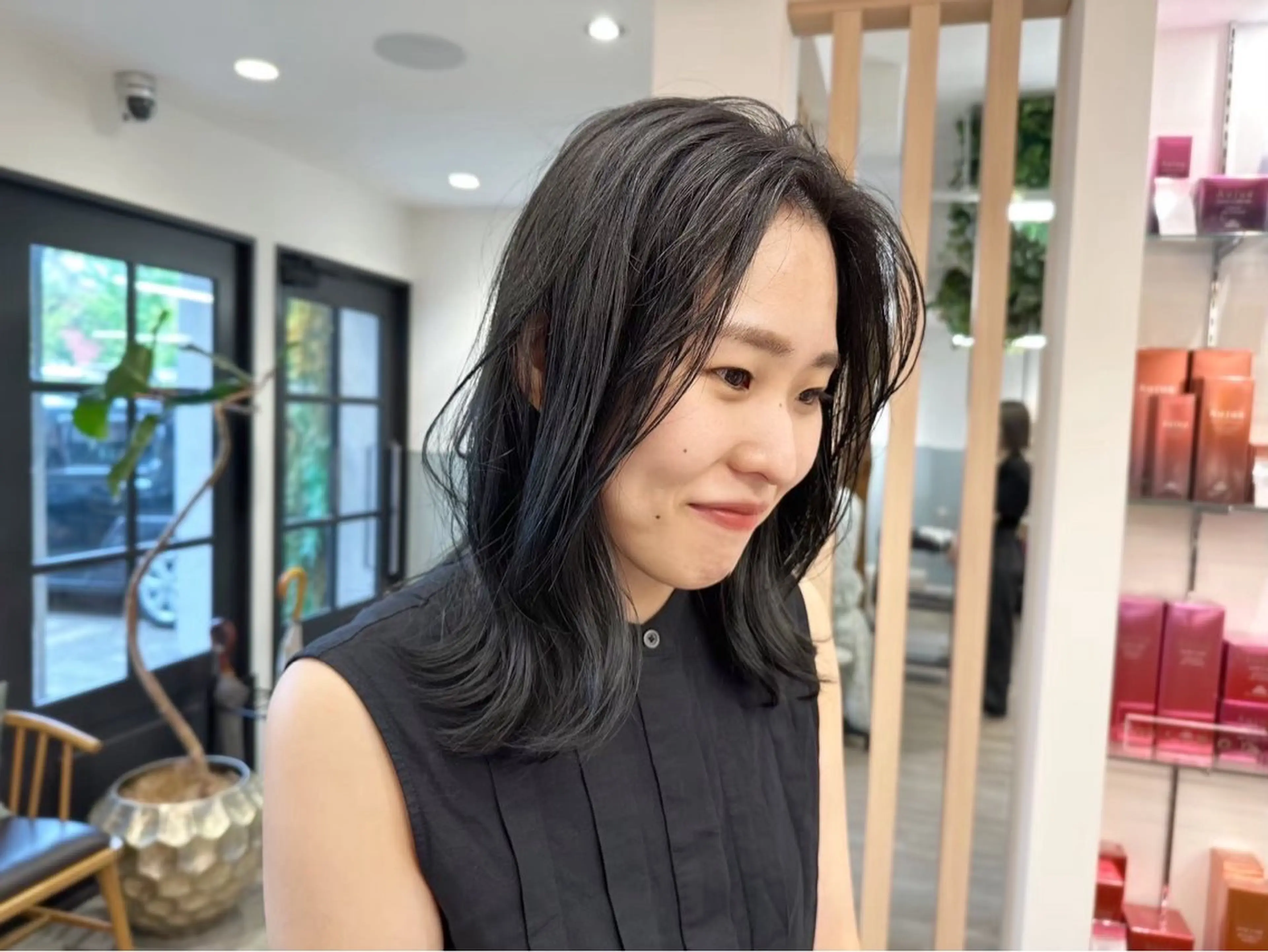 カラー ヘアカラー ヘッドスパ 西新 MAHIRO 🩵🫧艶髪🩵🫧のヘアスタイル